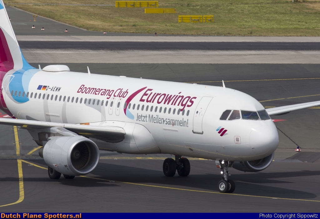 D-AEWM Airbus A320 Eurowings by Sippowitz
