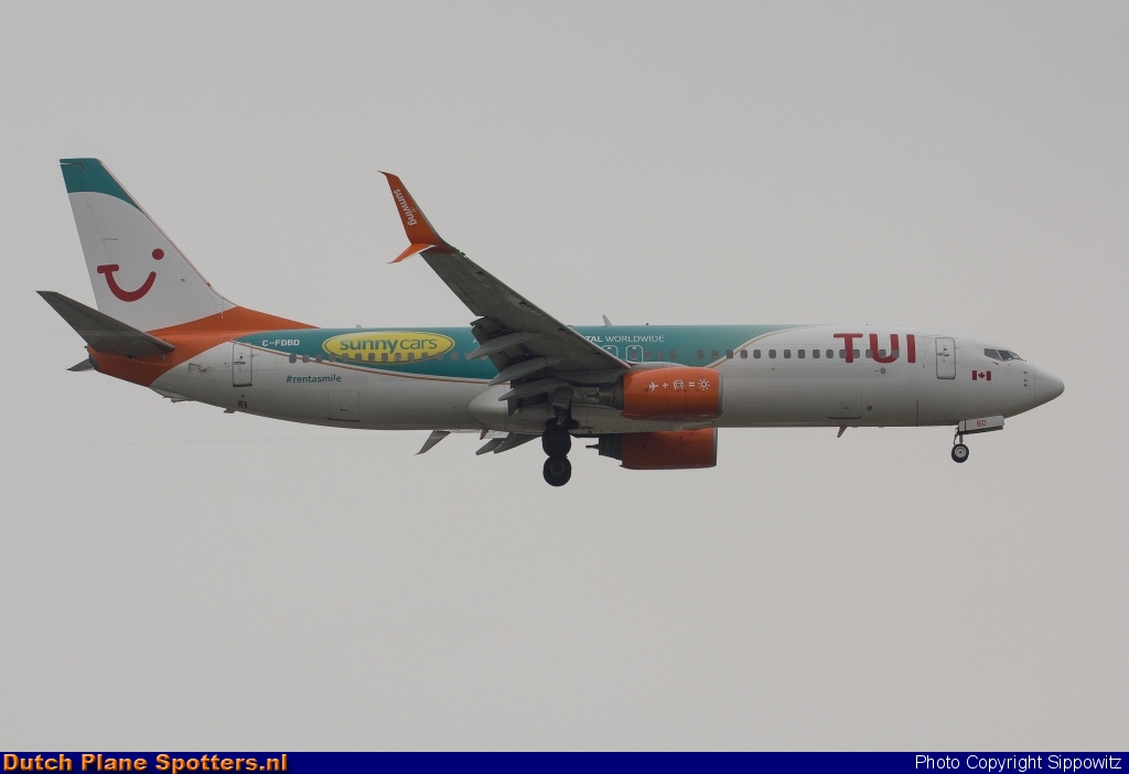 C-FDBD Boeing 737-800 Sunwing Airlines (TUI Airlines Netherlands) by Sippowitz