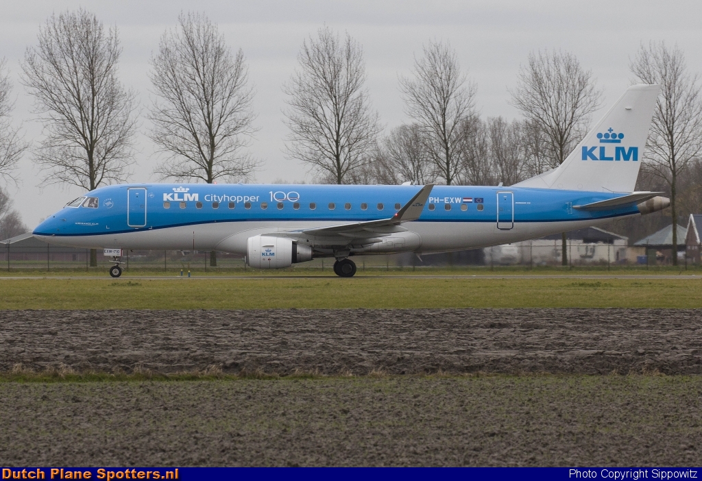 PH-EXW Embraer 175 KLM Cityhopper by Sippowitz