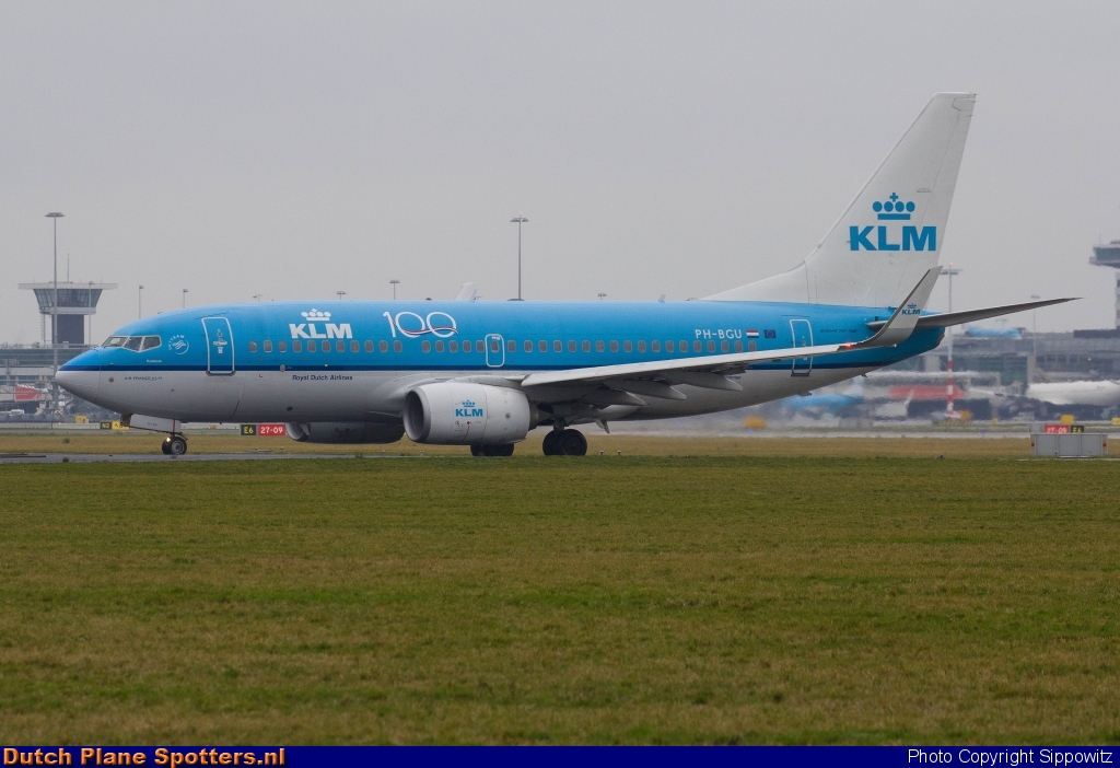 PH-BGU Boeing 737-700 KLM Royal Dutch Airlines by Sippowitz
