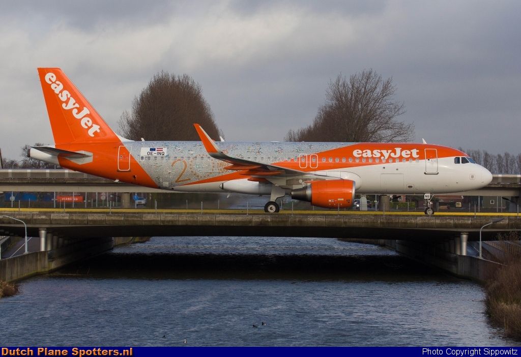 OE-INQ Airbus A320 easyJet Europe by Sippowitz