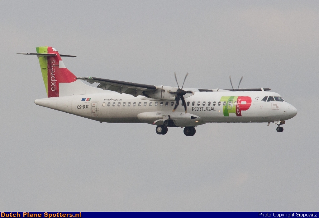 CS-DJC ATR 72-600 White (TAP Express) by Sippowitz