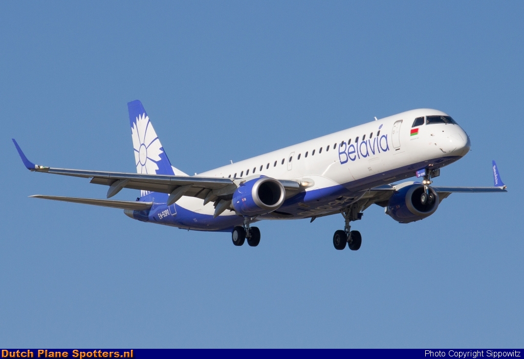 EW-513PO Embraer 195 Belavia Belarusian Airlines by Sippowitz