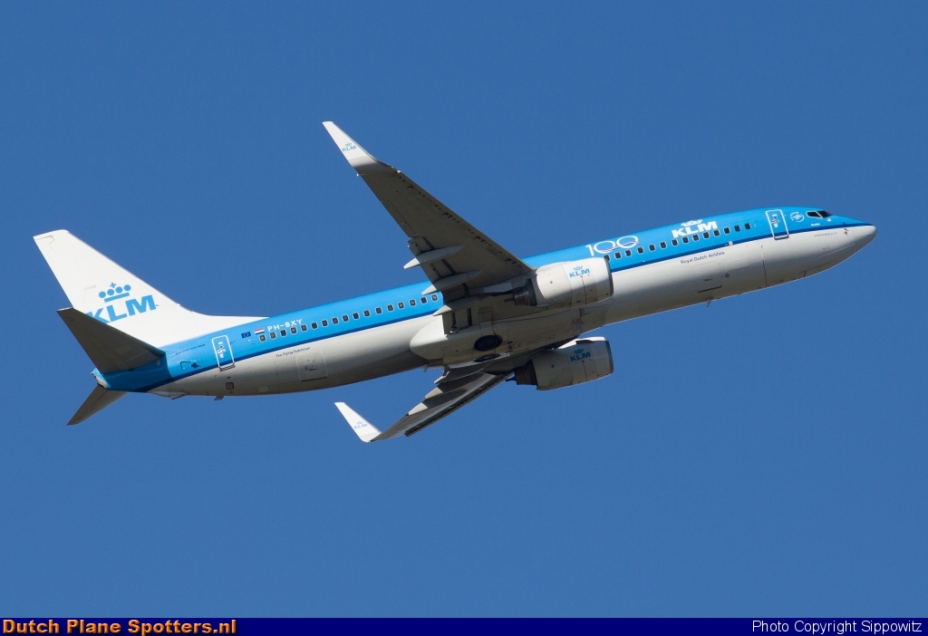 PH-BXY Boeing 737-800 KLM Royal Dutch Airlines by Sippowitz