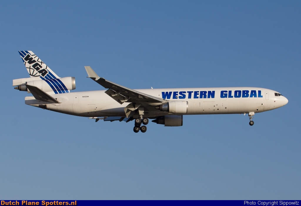 N412SN McDonnell Douglas MD-11 Western Global Airlines by Sippowitz