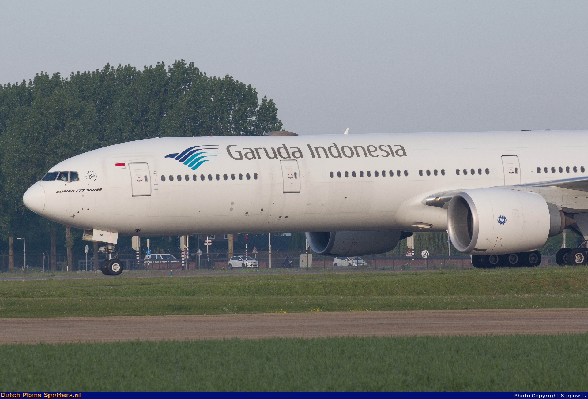 PK-GIH Boeing 777-300 Garuda Indonesia by Sippowitz