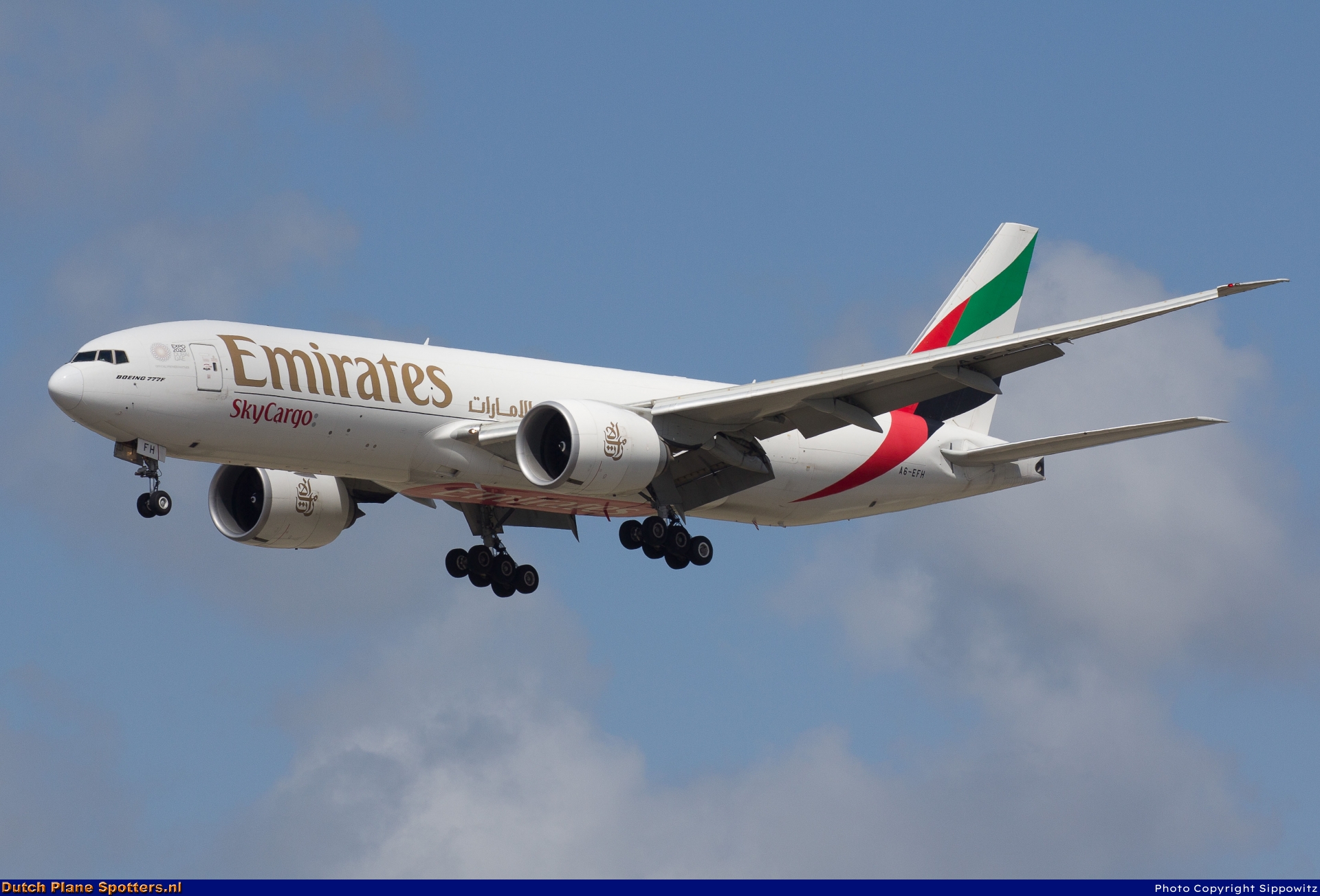 A6-EFH Boeing 777-F Emirates Sky Cargo by Sippowitz