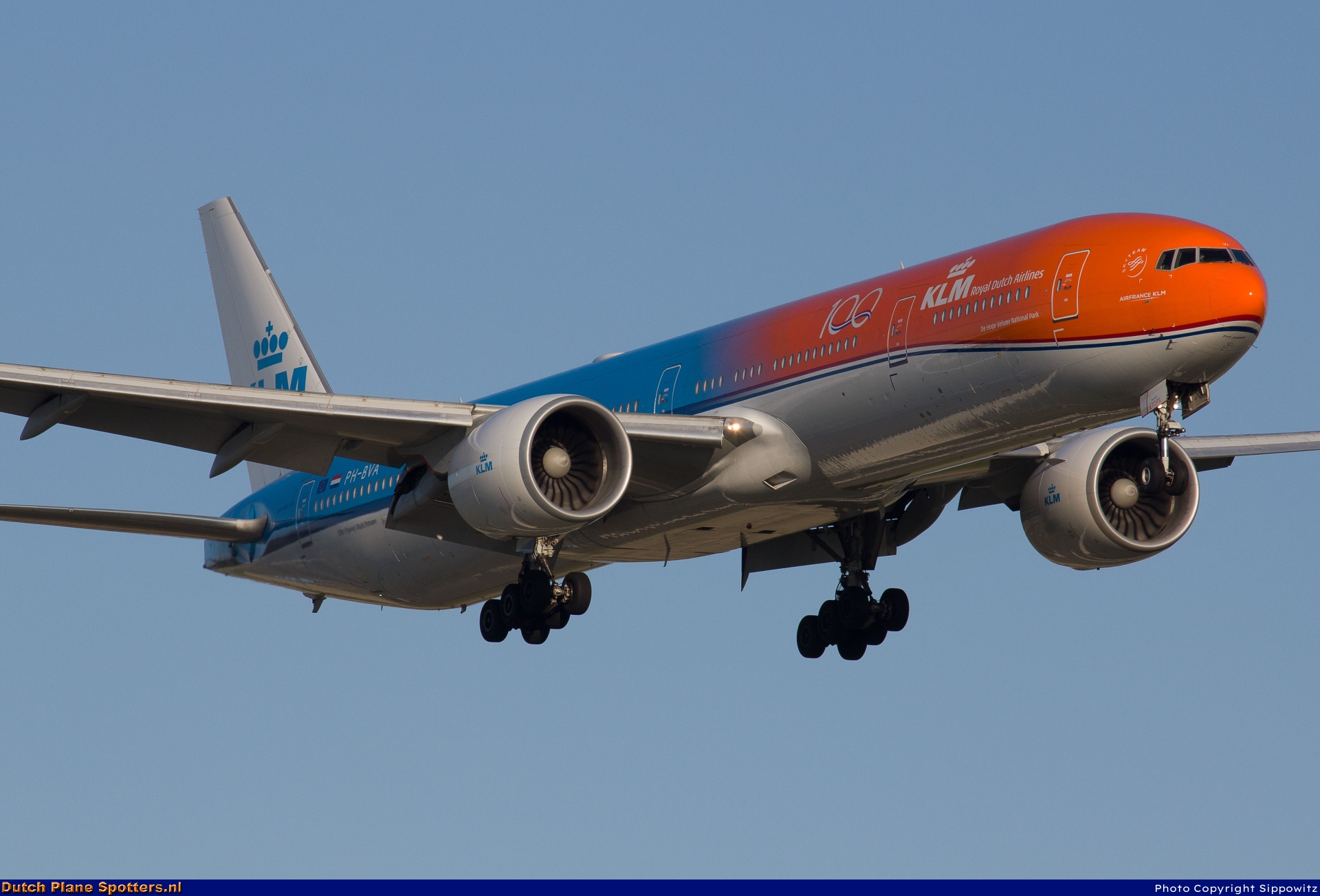 PH-BVA Boeing 777-300 KLM Royal Dutch Airlines by Sippowitz