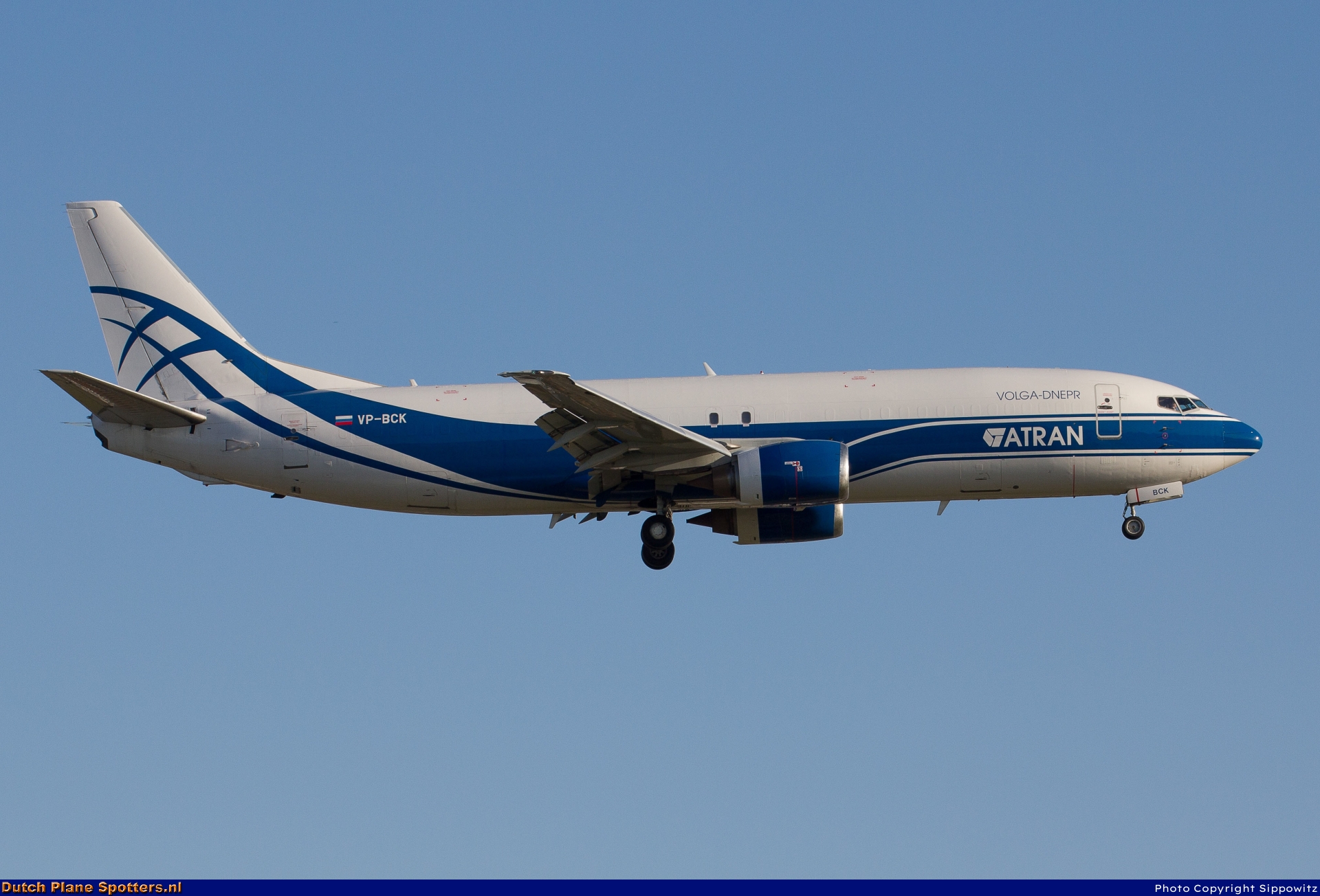 VP-BCK Boeing 737-400 ATRAN - Aviatrans Cargo Airlines by Sippowitz