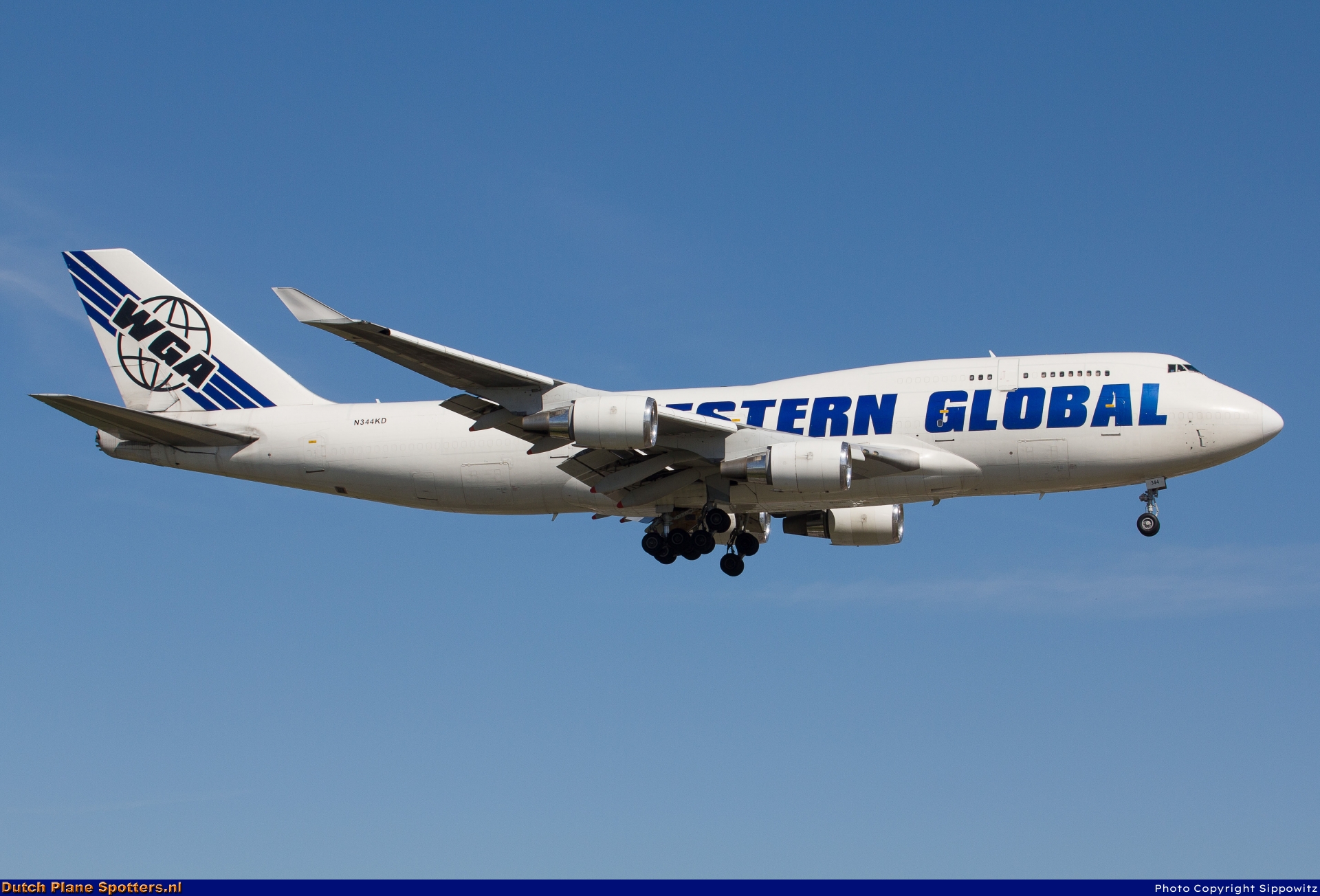 N344KD Boeing 747-400 Western Global Airlines by Sippowitz
