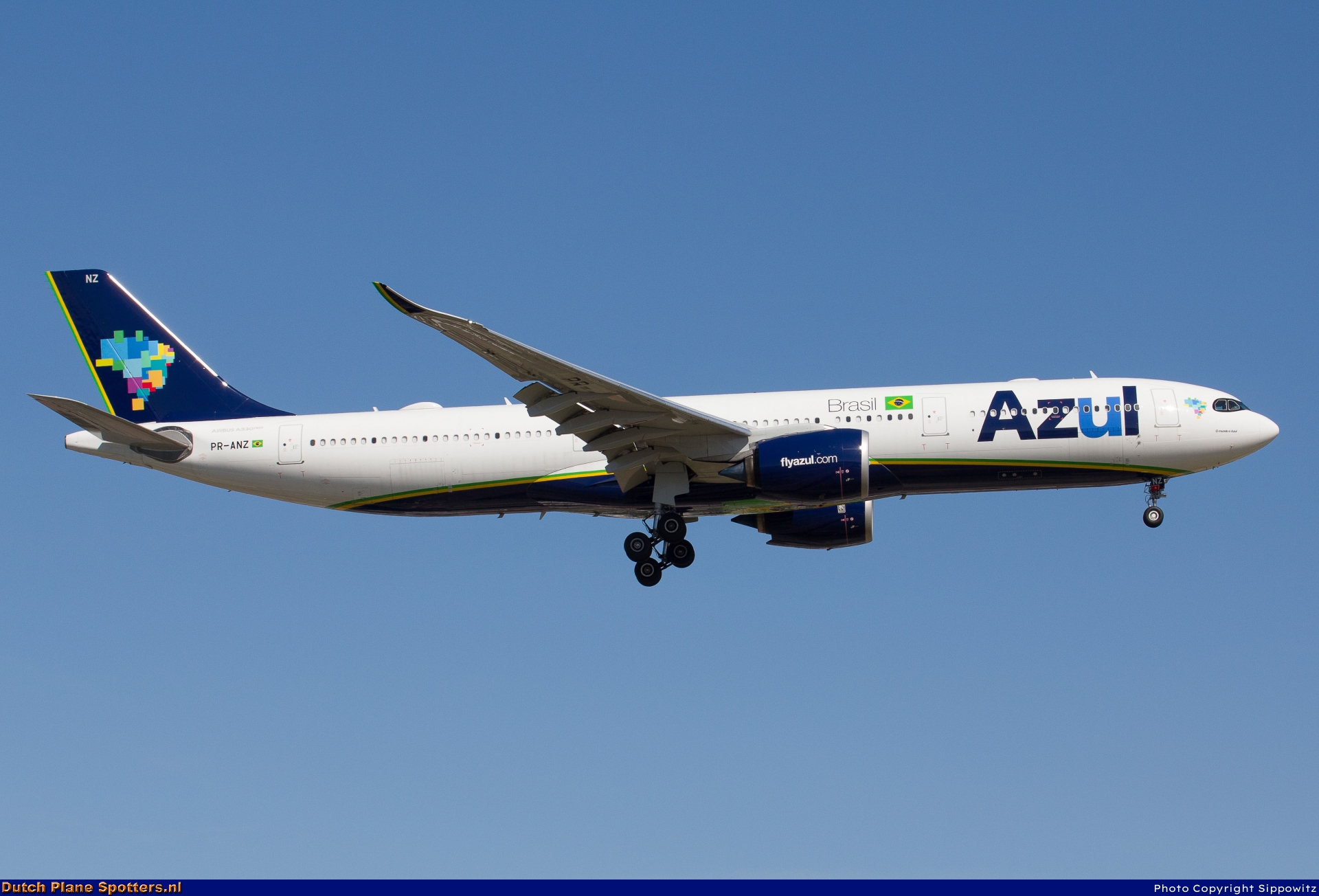 PR-ANZ Airbus A330-900neo Azul Linhas Aéreas Brasileiras by Sippowitz