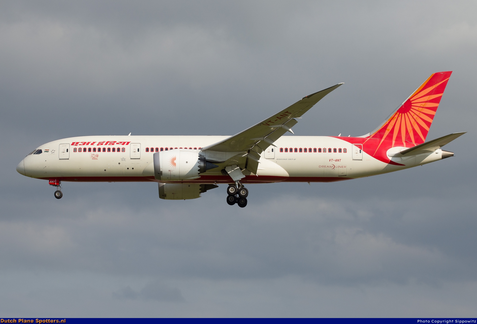 VT-ANT Boeing 787-8 Dreamliner Air India by Sippowitz