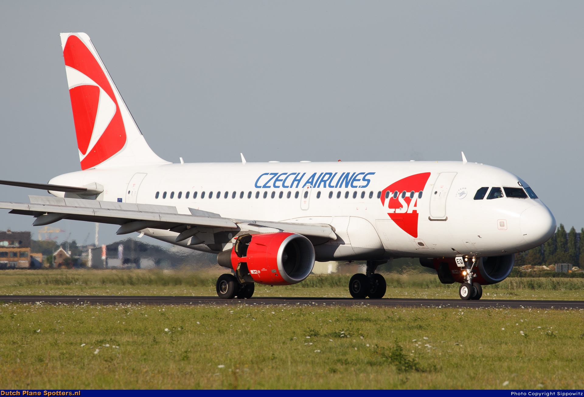 OK-REQ Airbus A319 CSA Czech Airlines by Sippowitz