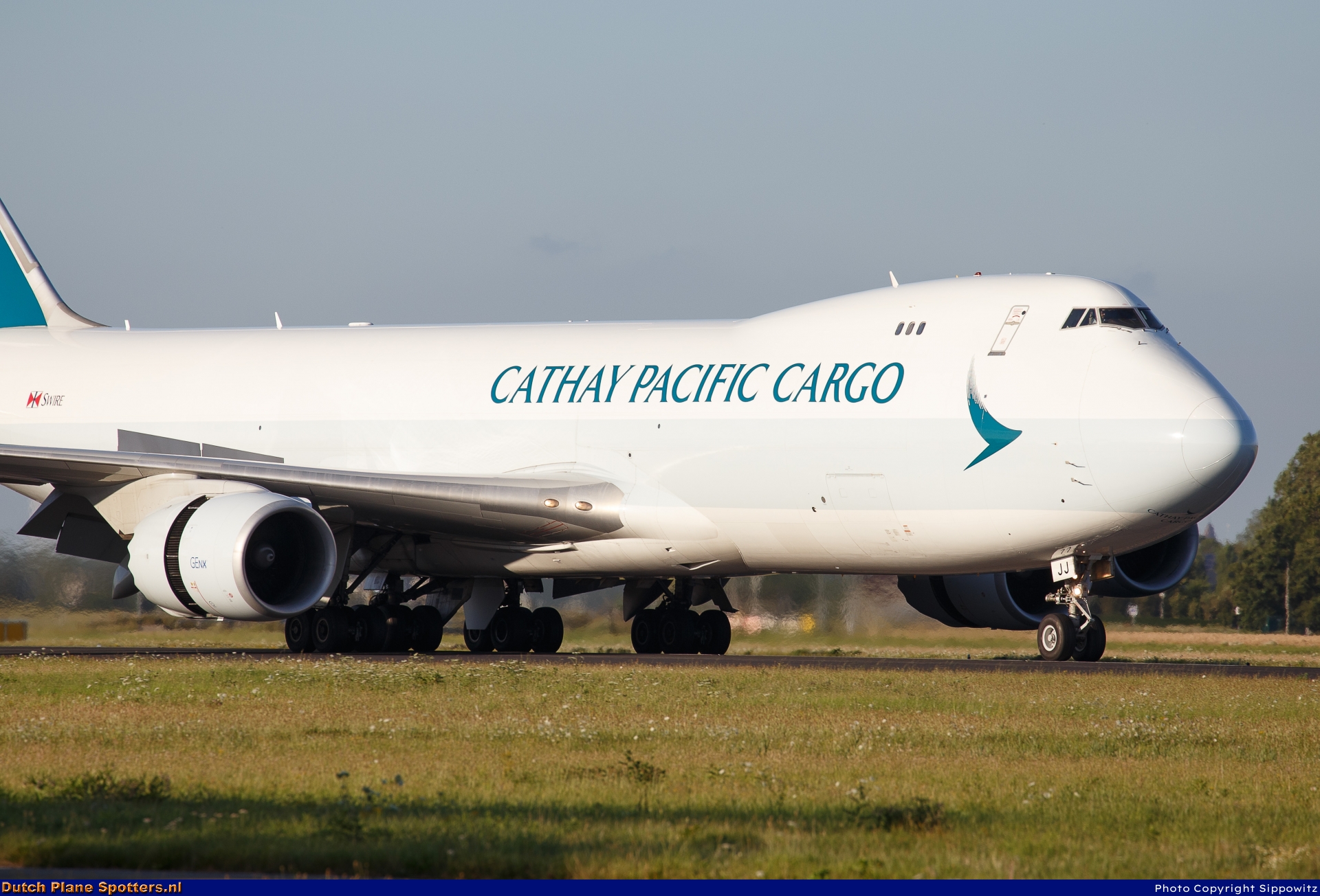 B-LJJ Boeing 747-8 Cathay Pacific Cargo by Sippowitz