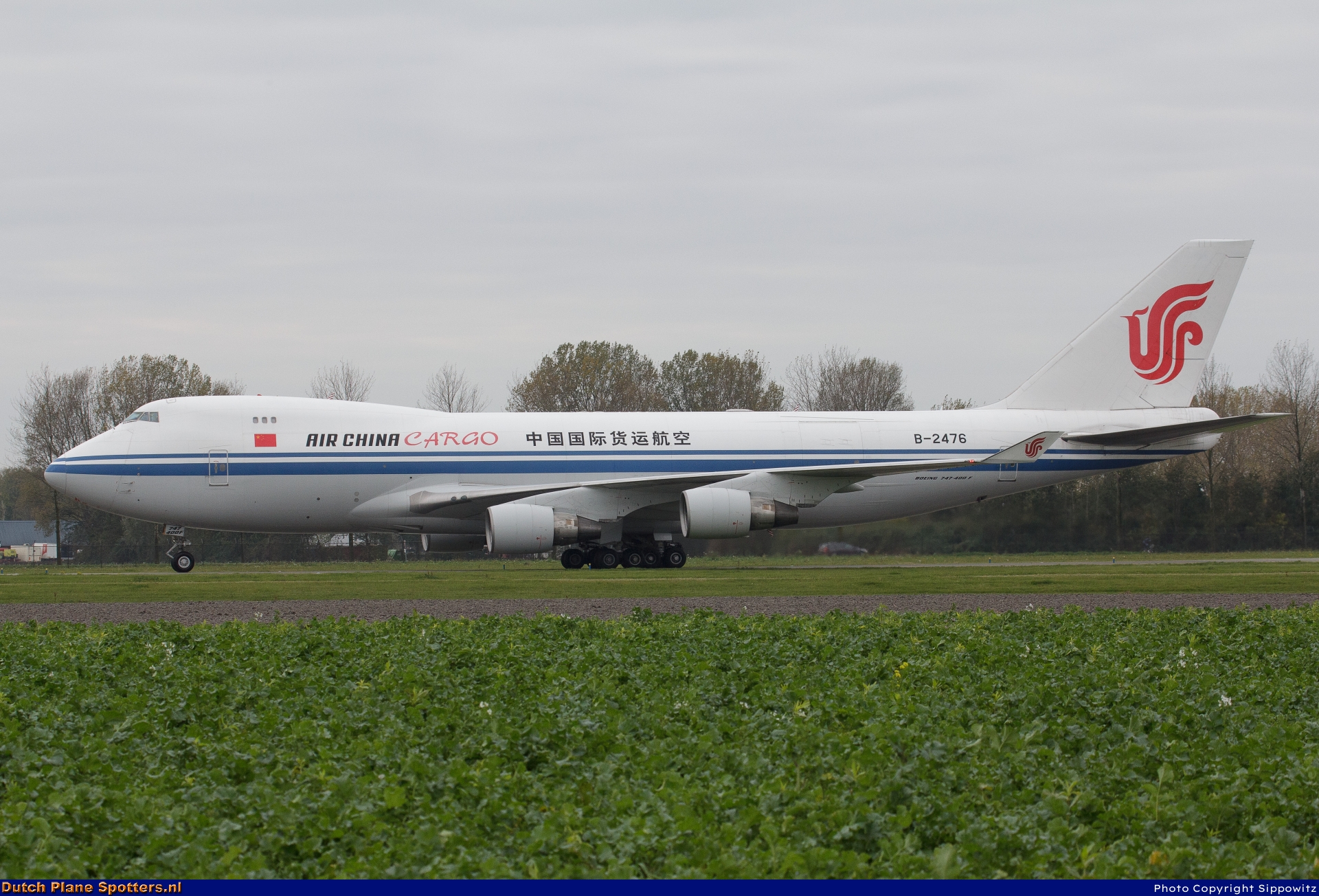 B-2476 Boeing 747-400 Air China Cargo by Sippowitz