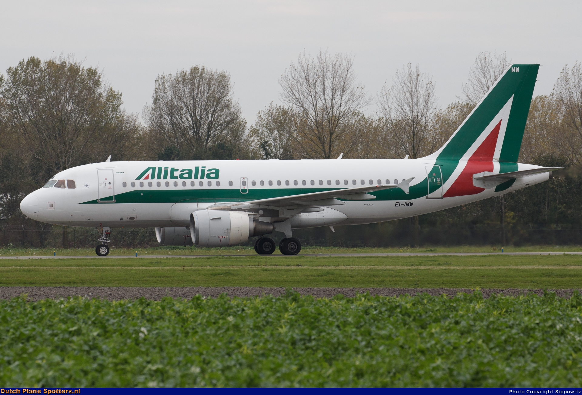 EI-IMW Airbus A319 Alitalia by Sippowitz