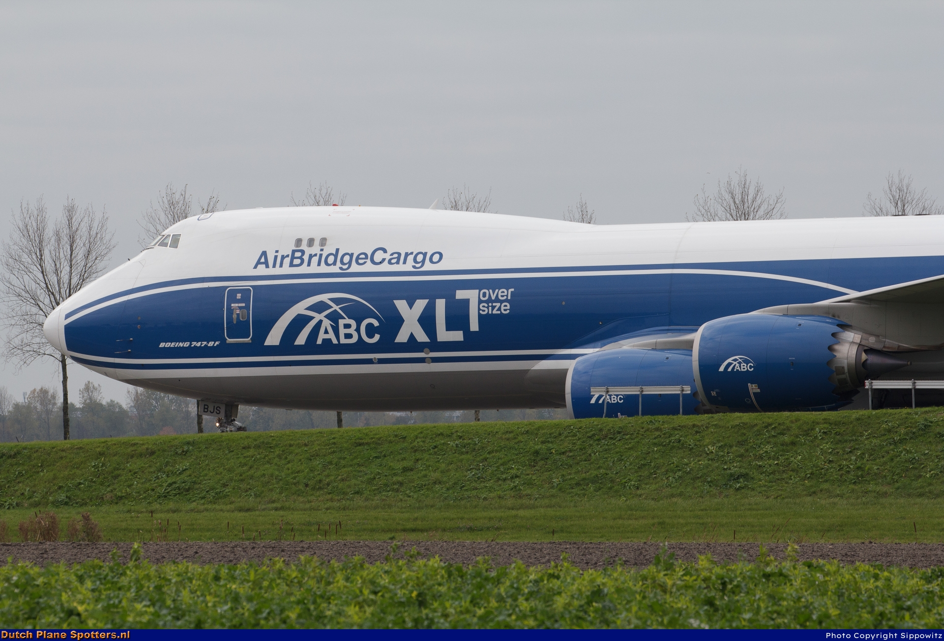 VP-BJS Boeing 747-8 AirBridgeCargo by Sippowitz