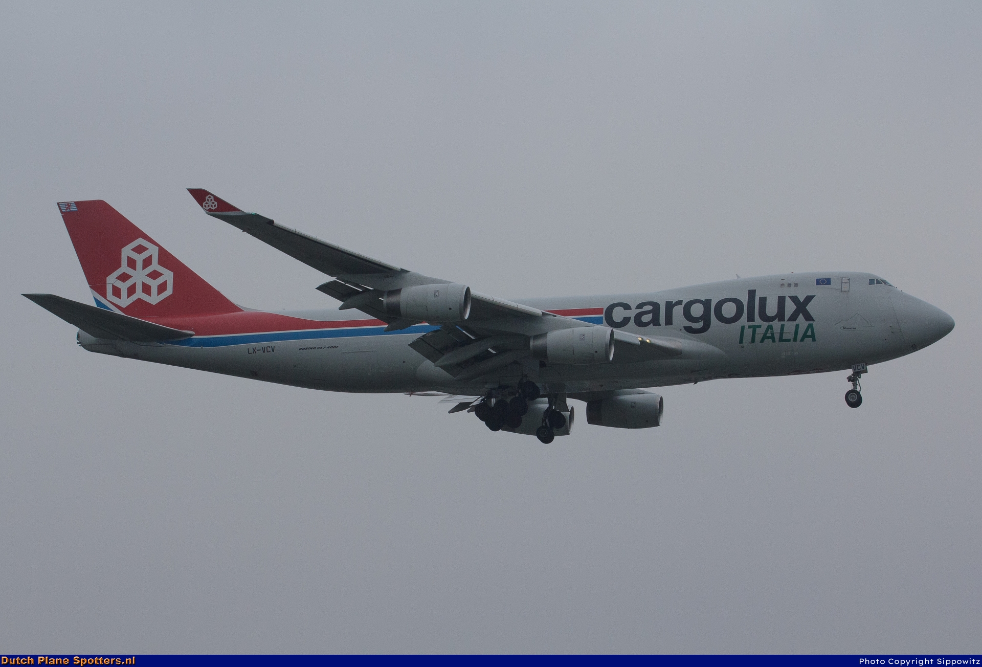 LX-VCV Boeing 747-400 Cargolux Italia by Sippowitz