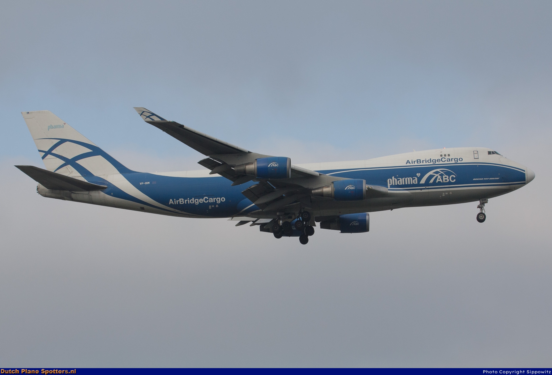 VP-BIM Boeing 747-400 AirBridgeCargo by Sippowitz