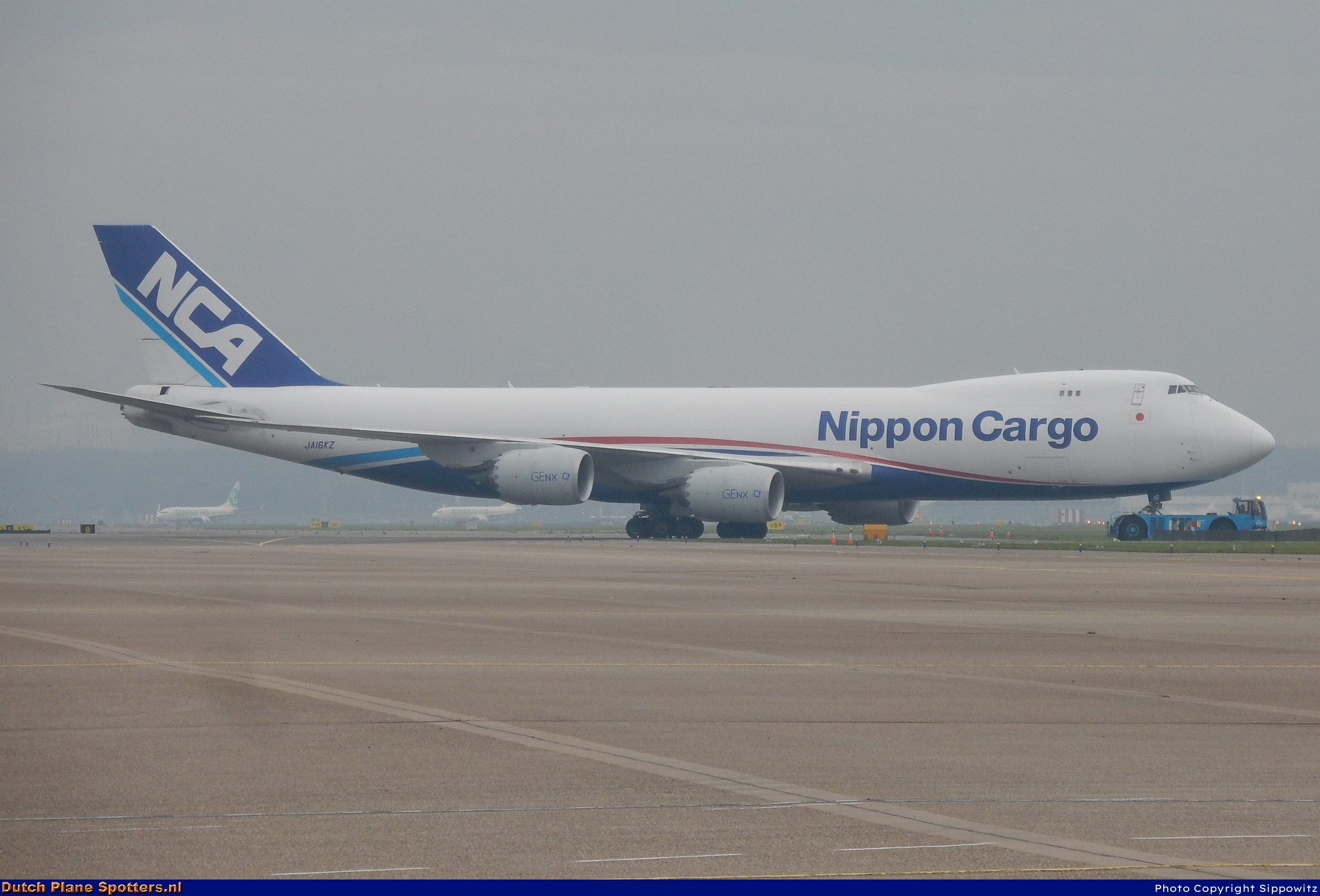 JA16KZ Boeing 747-8 Nippon Cargo Airlines by Sippowitz