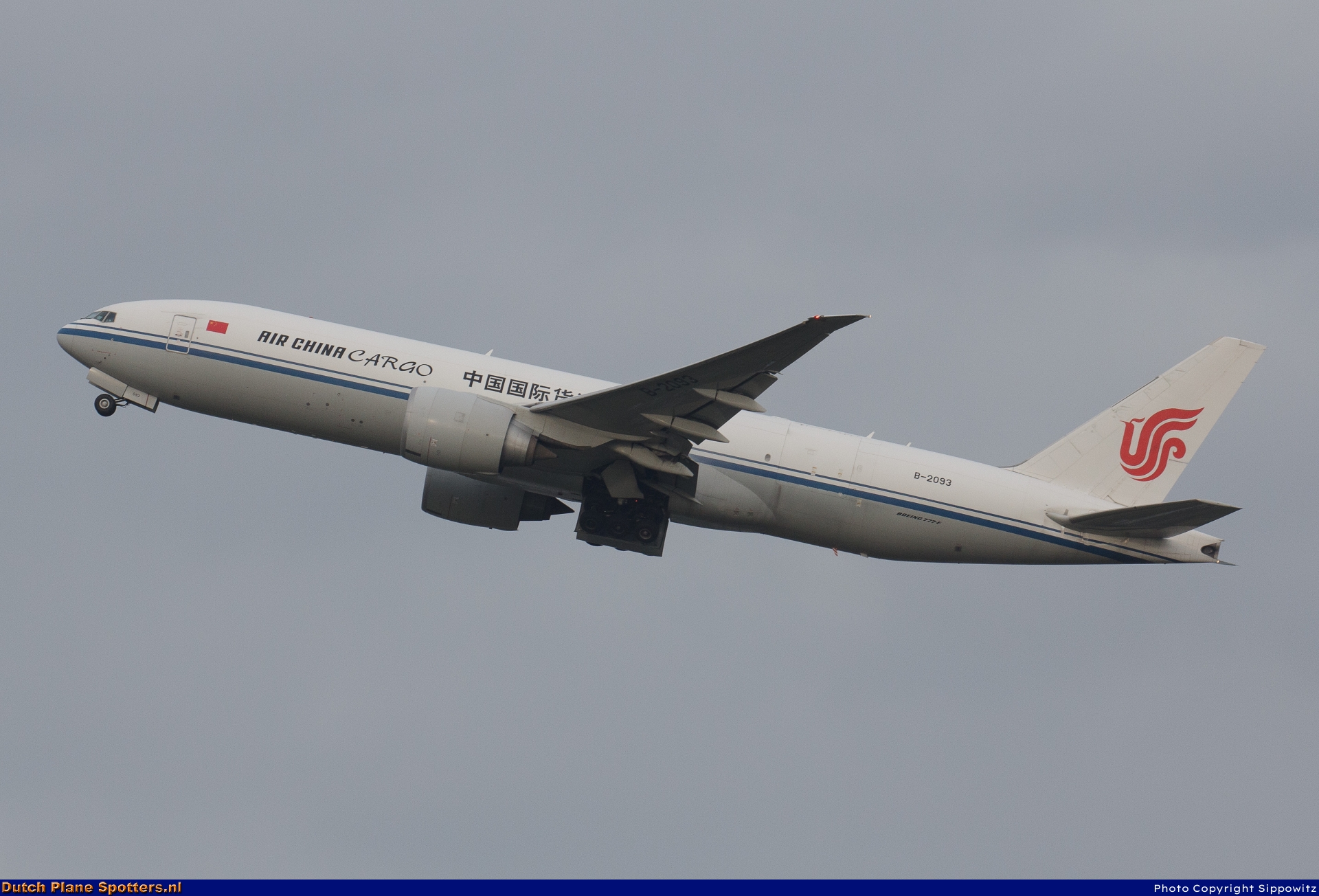 B-2093 Boeing 777-F Air China Cargo by Sippowitz