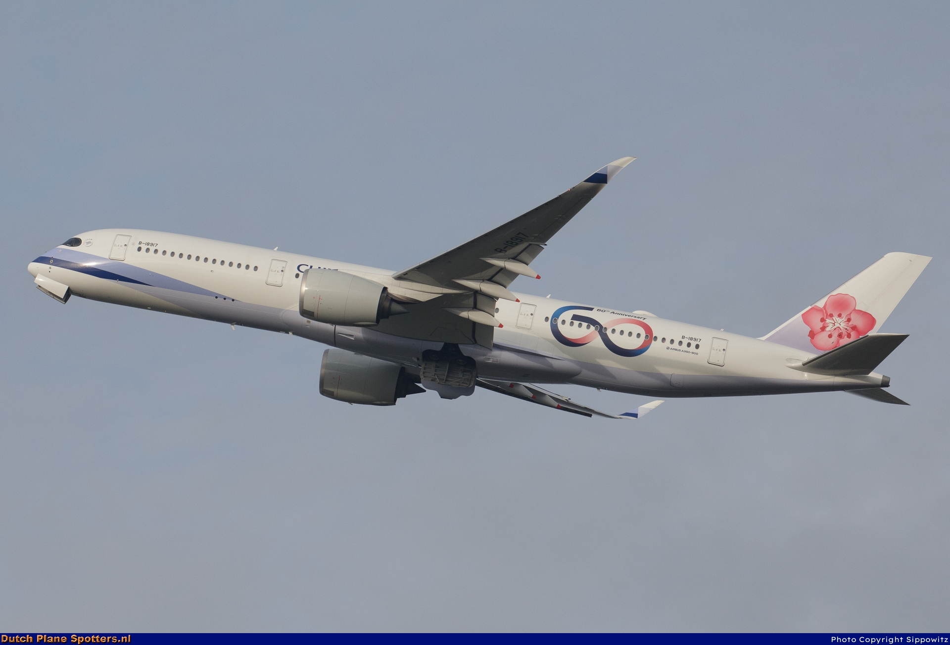 B-18917 Airbus A350-900 China Airlines by Sippowitz