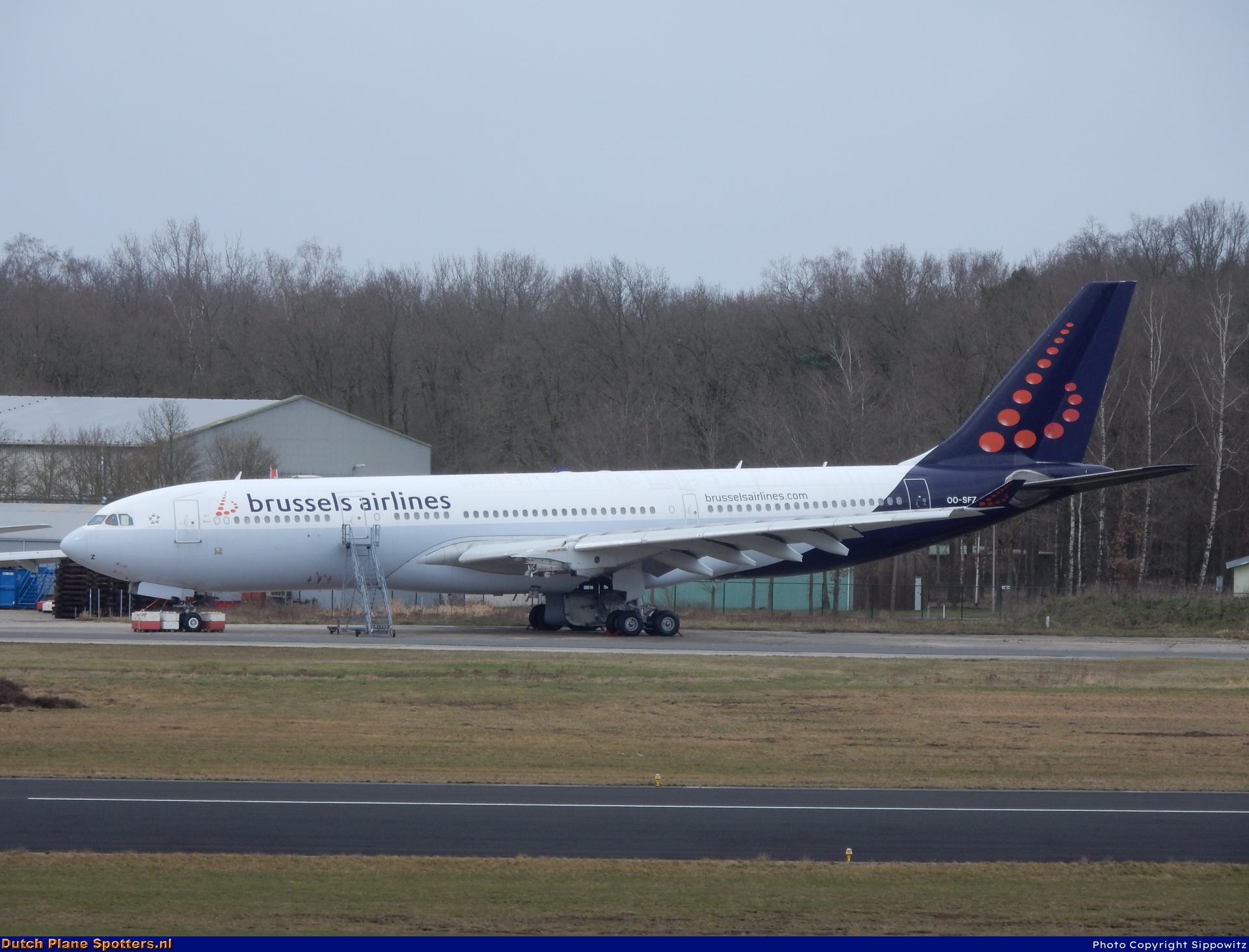 OO-SFZ Airbus A330-200 Brussels Airlines by Sippowitz