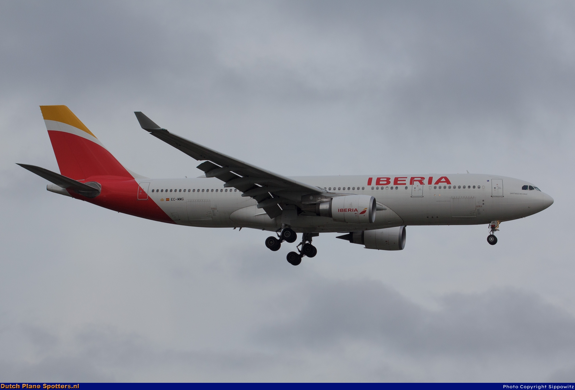 EC-MMG Airbus A330-200 Iberia by Sippowitz