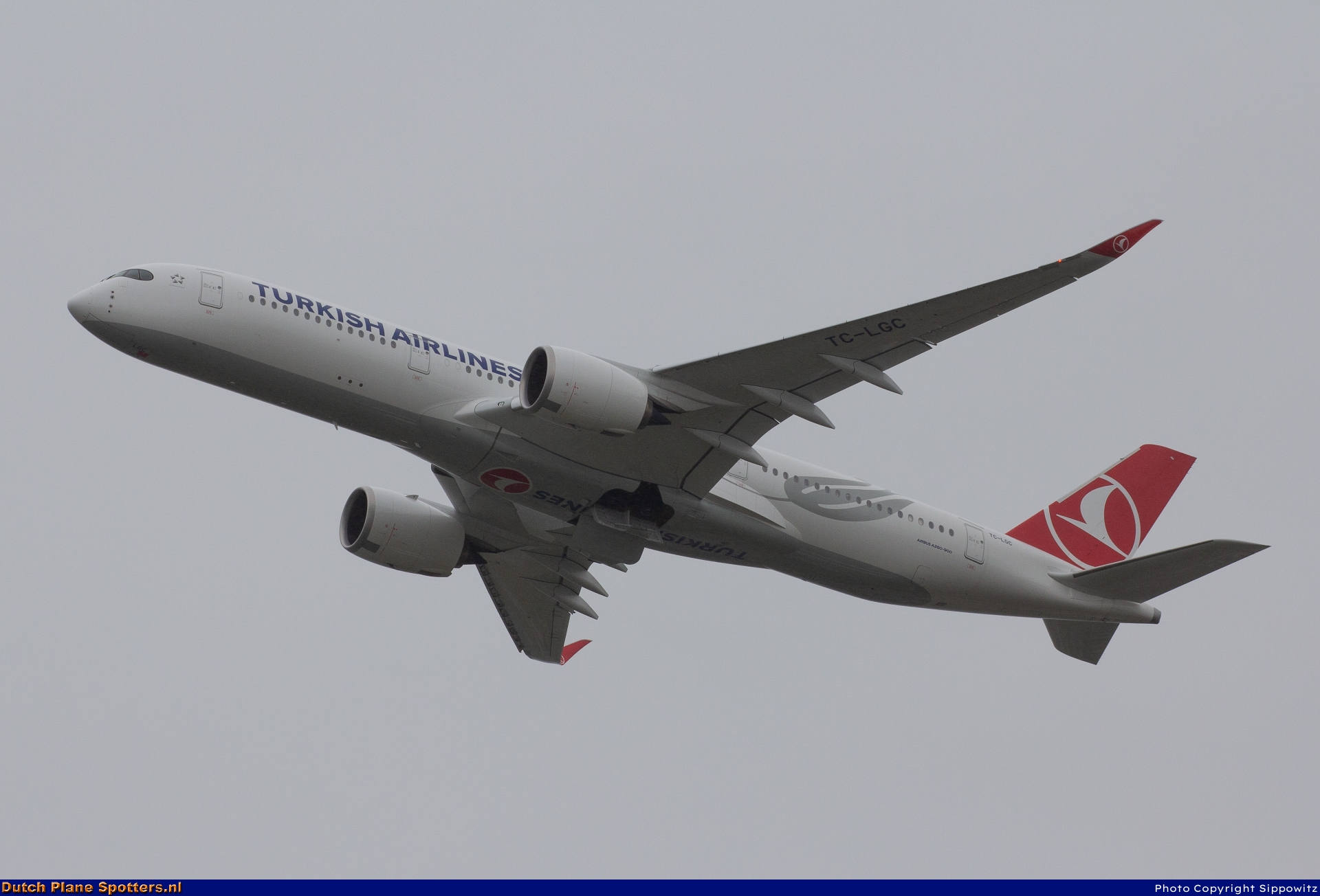 TC-LGC Airbus A350-900 Turkish Airlines by Sippowitz
