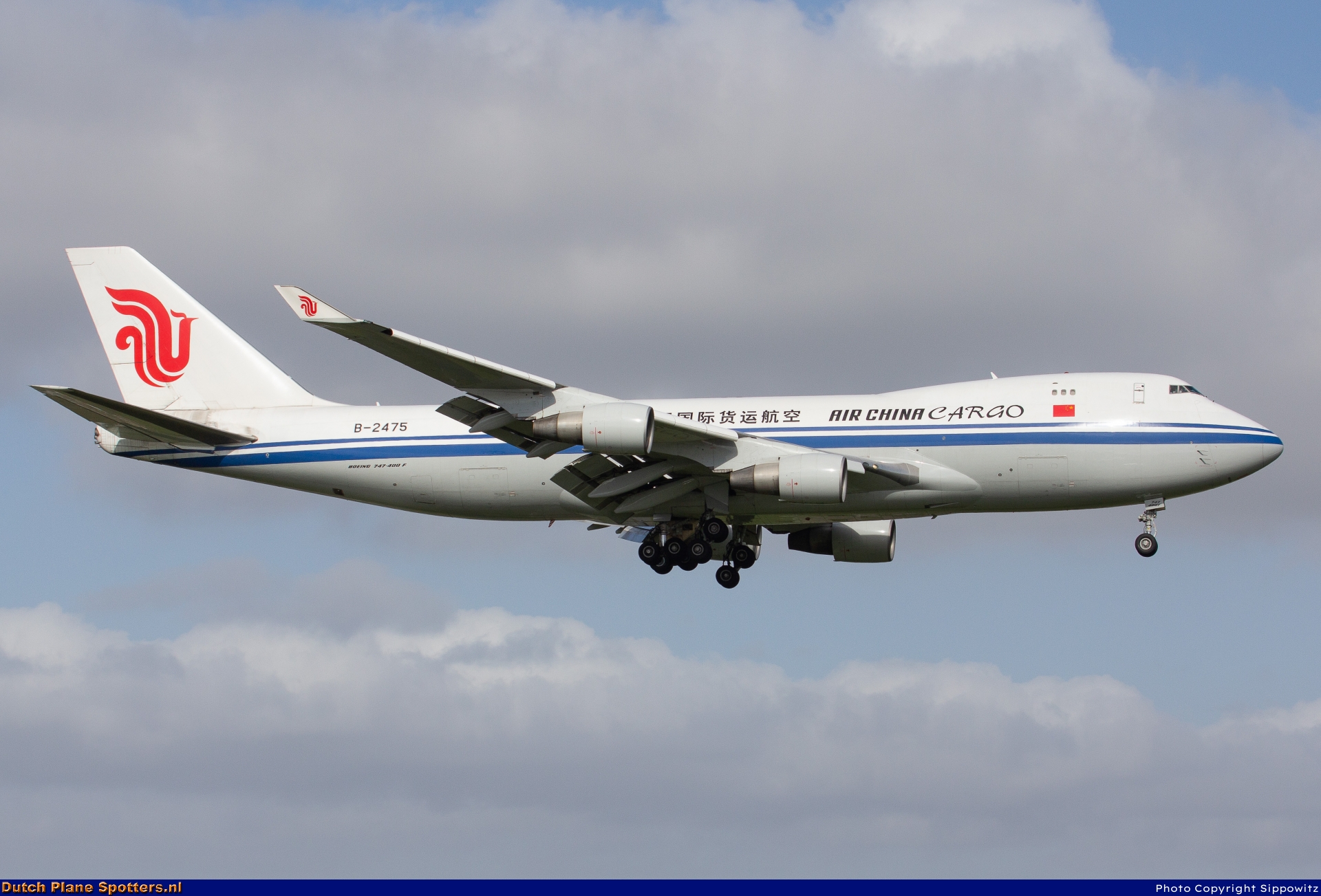 B-2475 Boeing 747-400 Air China Cargo by Sippowitz
