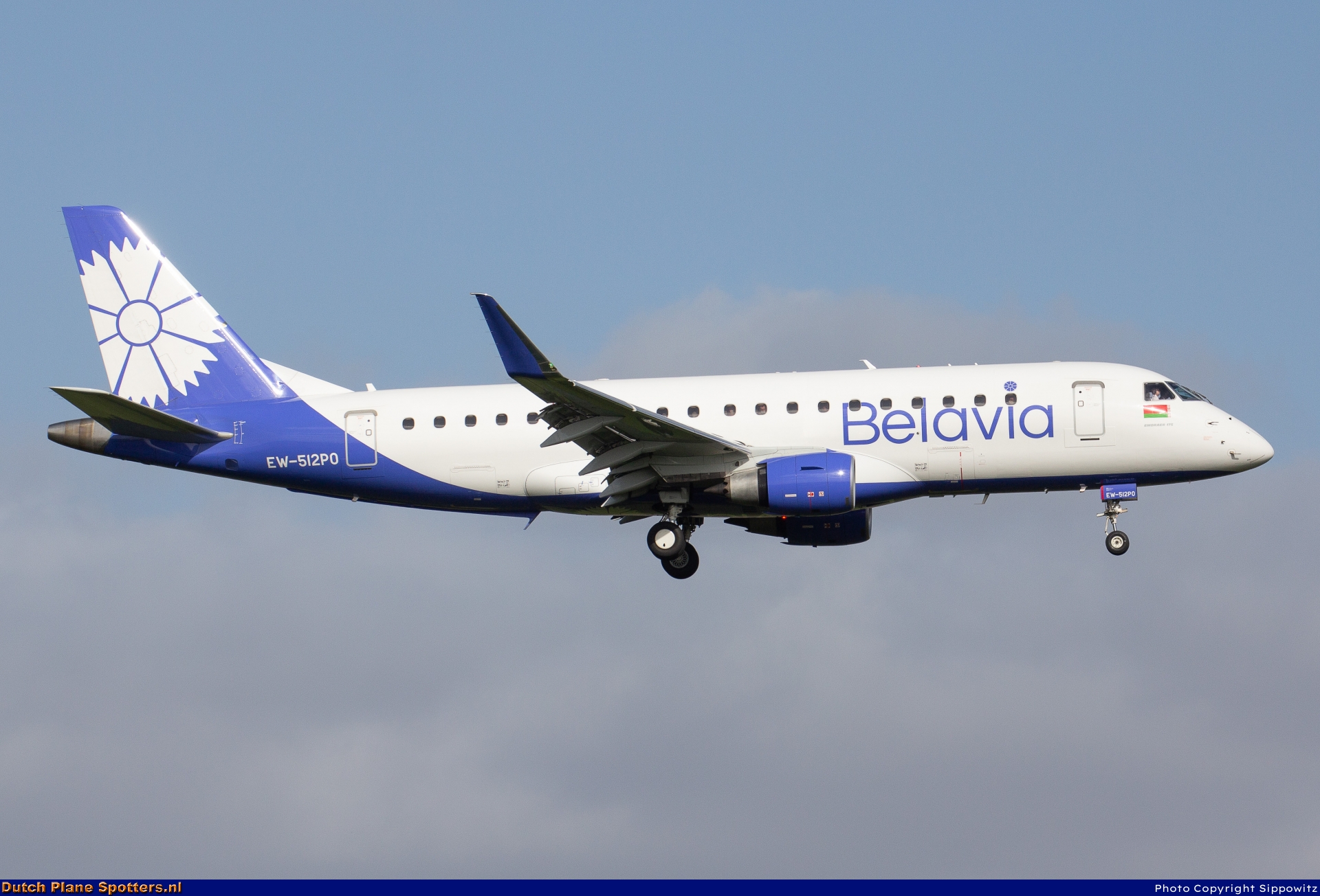EW-512PO Embraer 175 Belavia Belarusian Airlines by Sippowitz