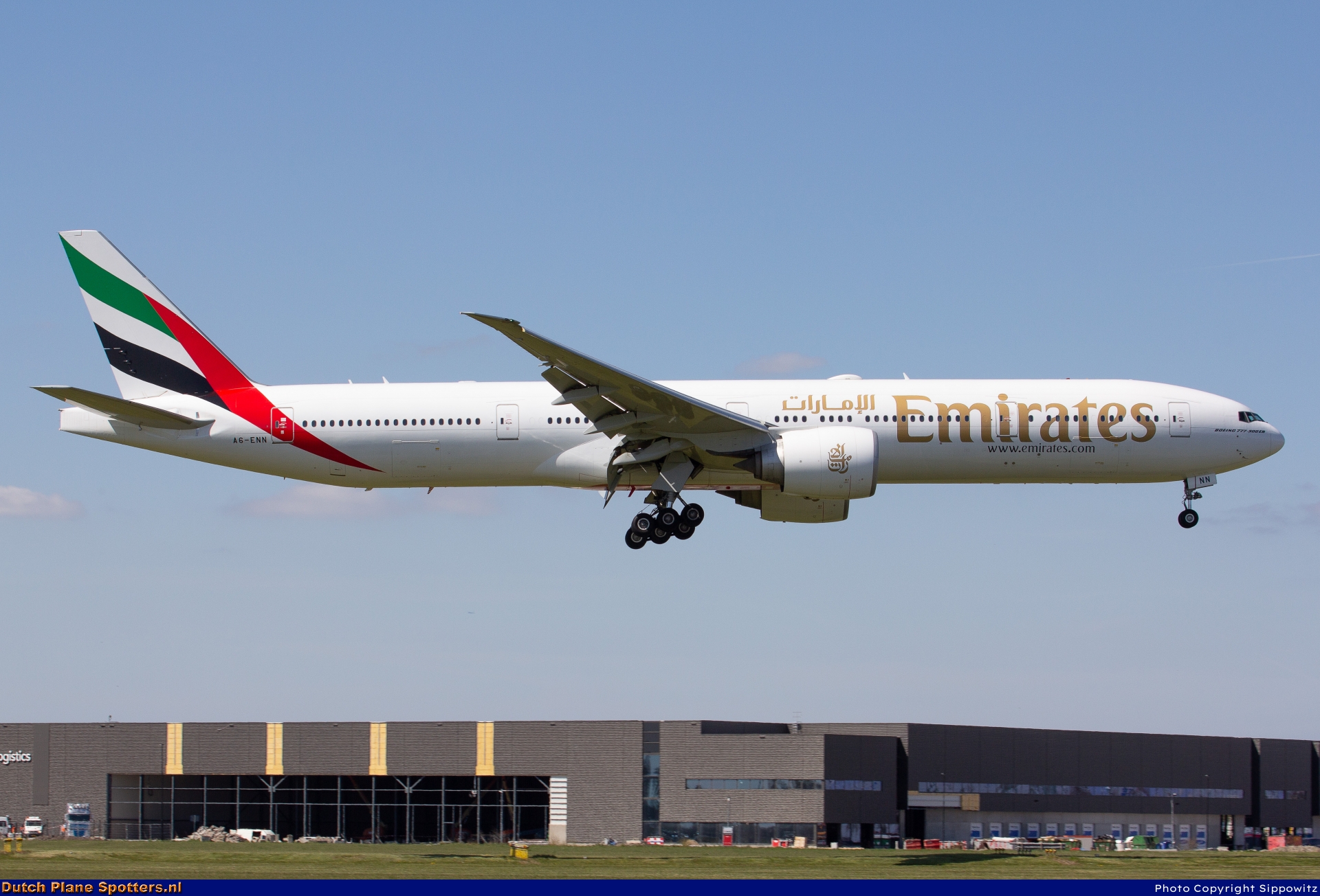 A6-ENN Boeing 777-300 Emirates by Sippowitz