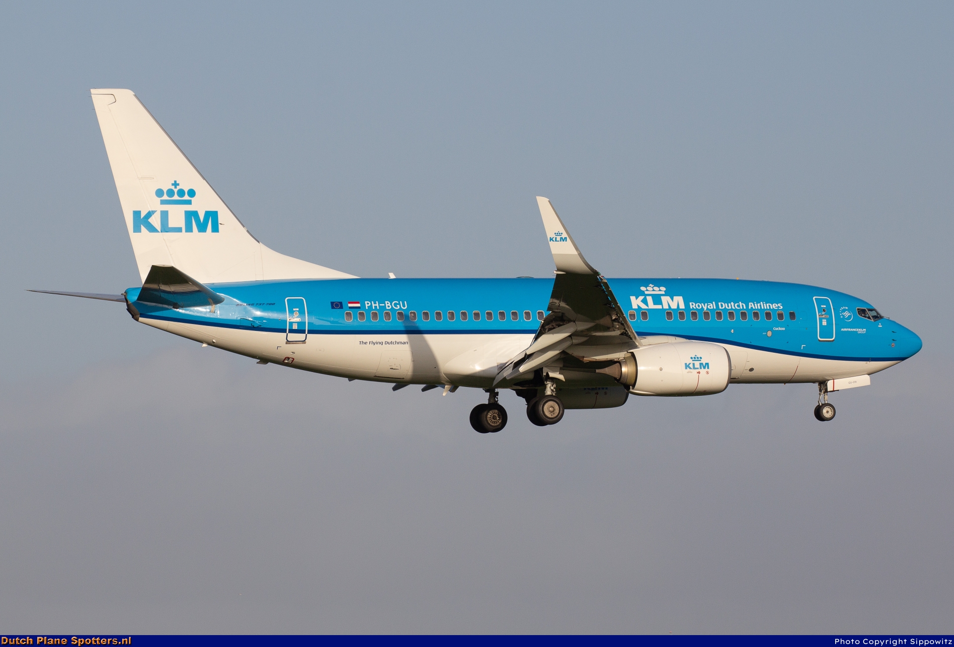 PH-BGU Boeing 737-700 KLM Royal Dutch Airlines by Sippowitz