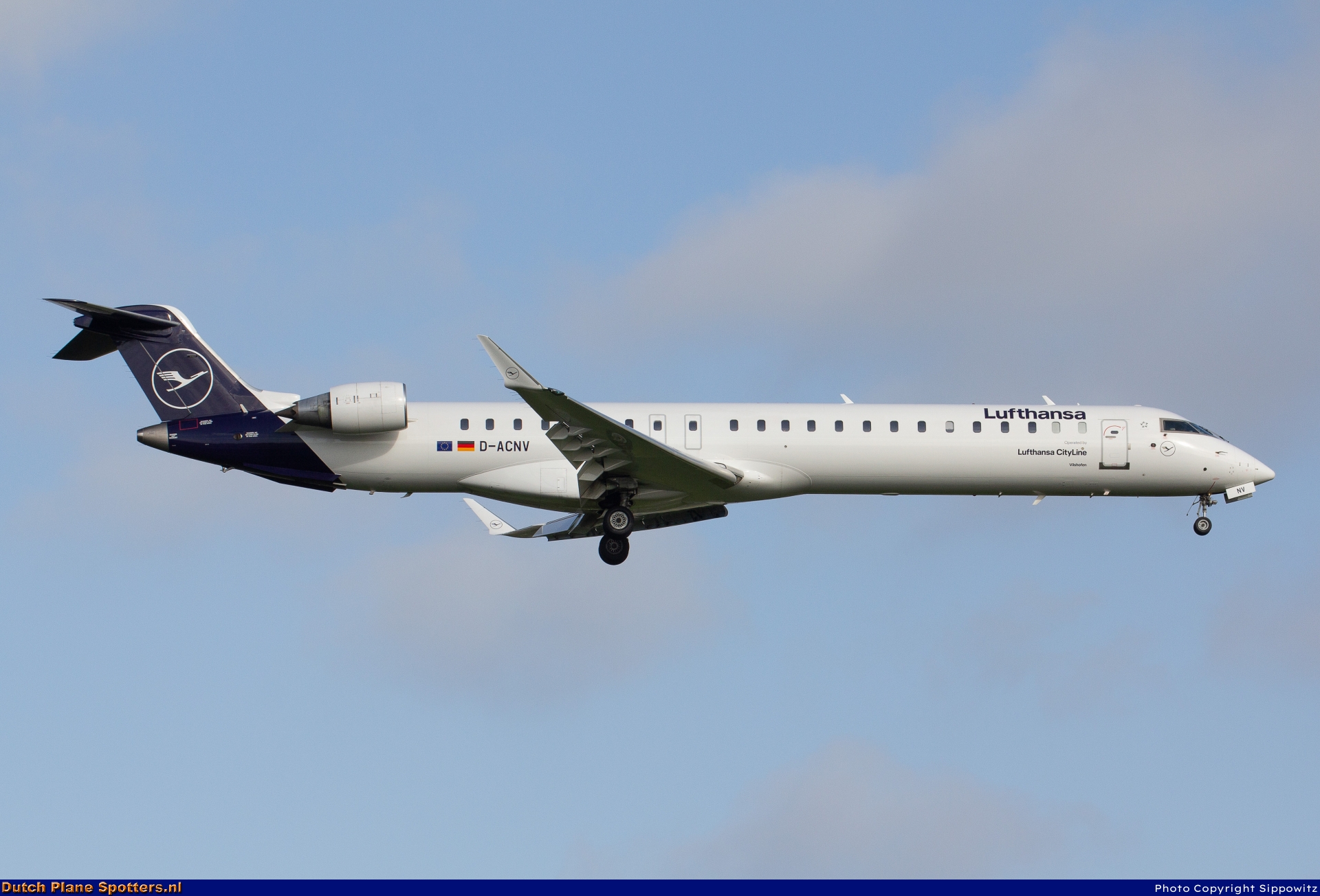 D-ACNV Bombardier Canadair CRJ900 CityLine (Lufthansa Regional) by Sippowitz