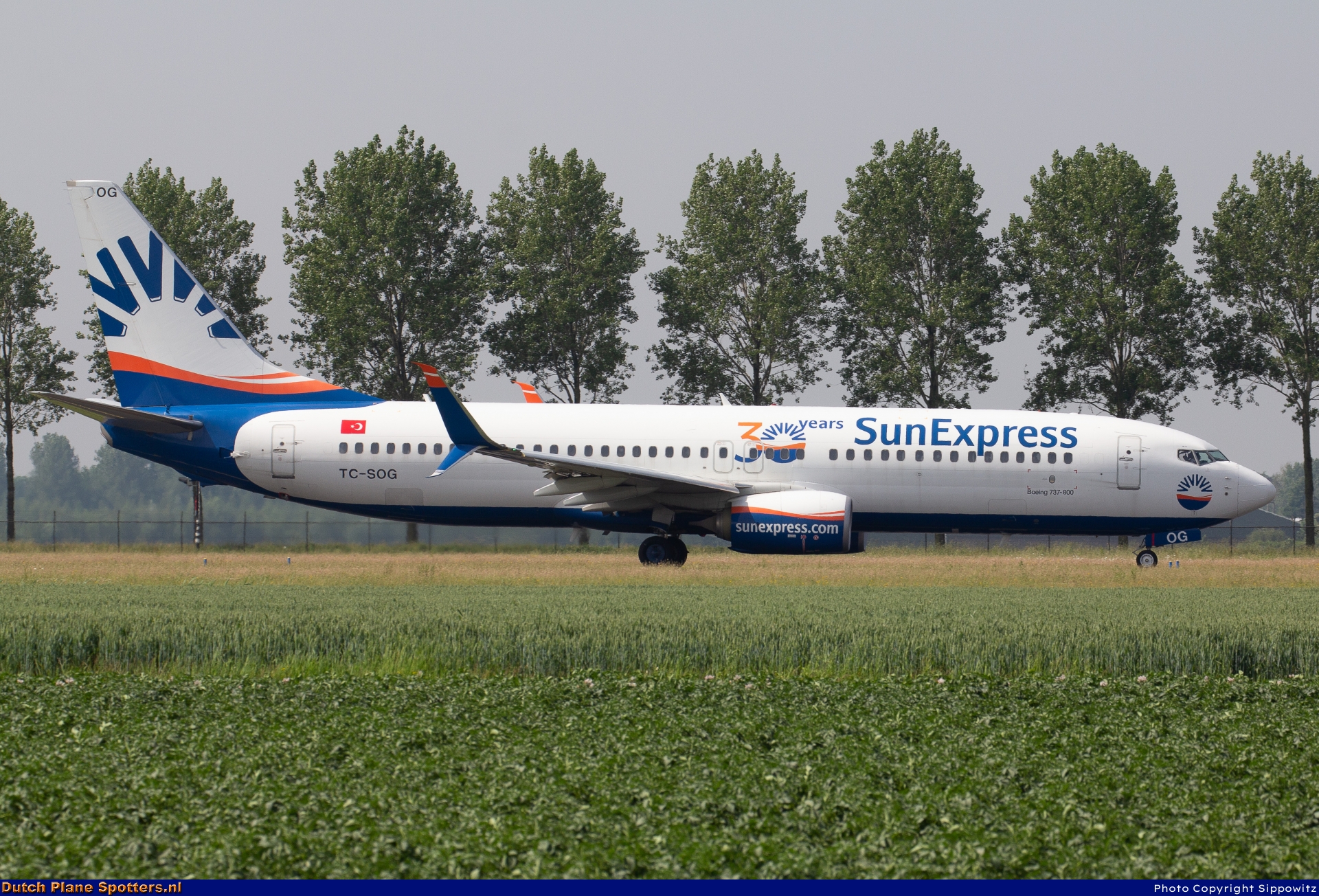 TC-SOG Boeing 737-800 SunExpress by Sippowitz