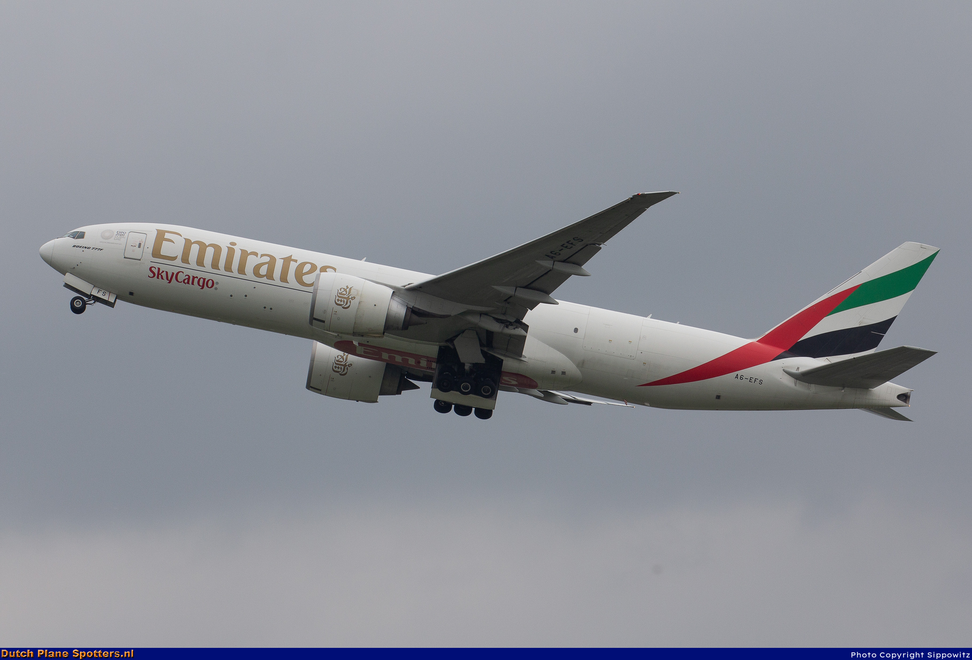 A6-EFS Boeing 777-F Emirates Sky Cargo by Sippowitz
