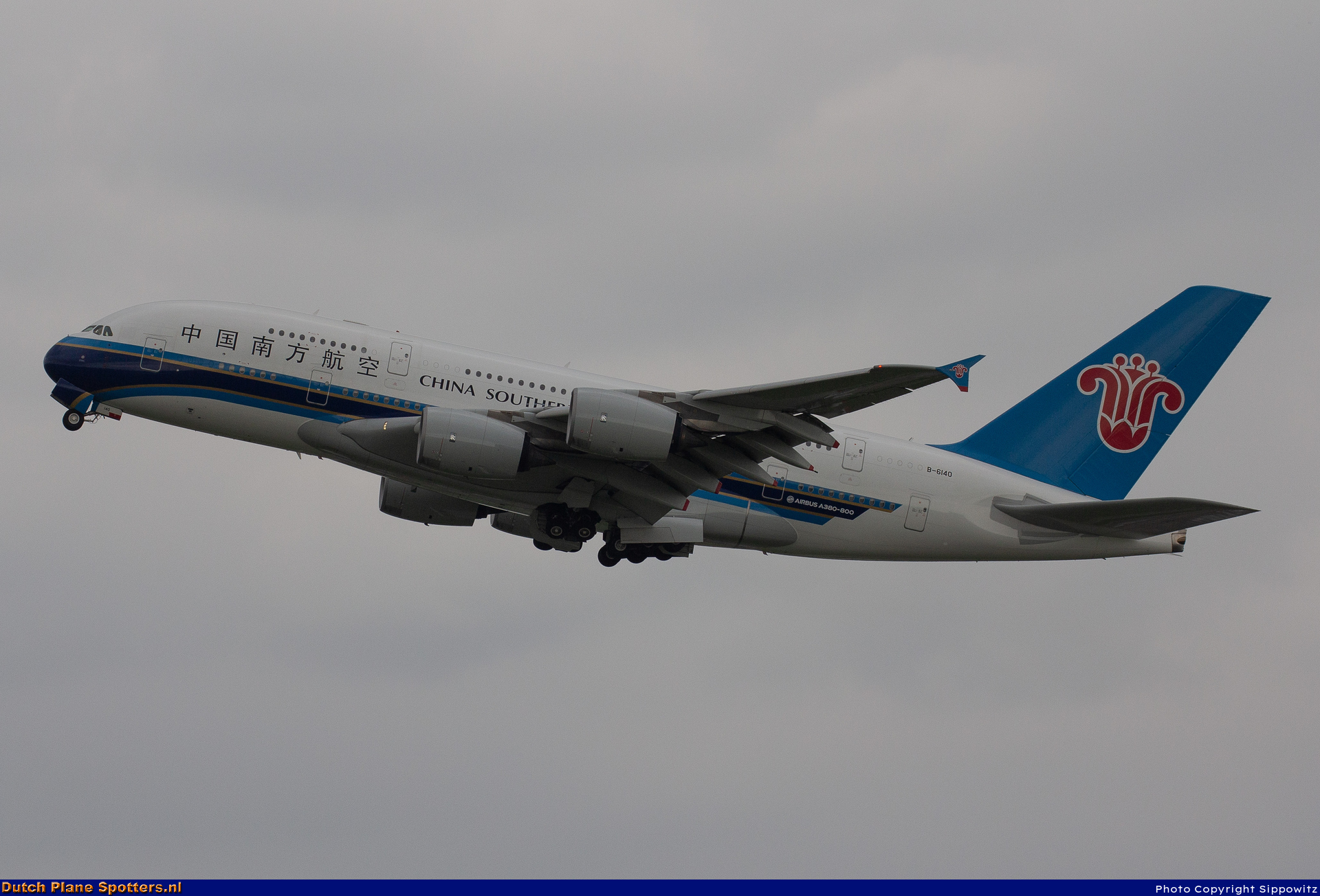 B-6140 Airbus A380-800 China Southern by Sippowitz
