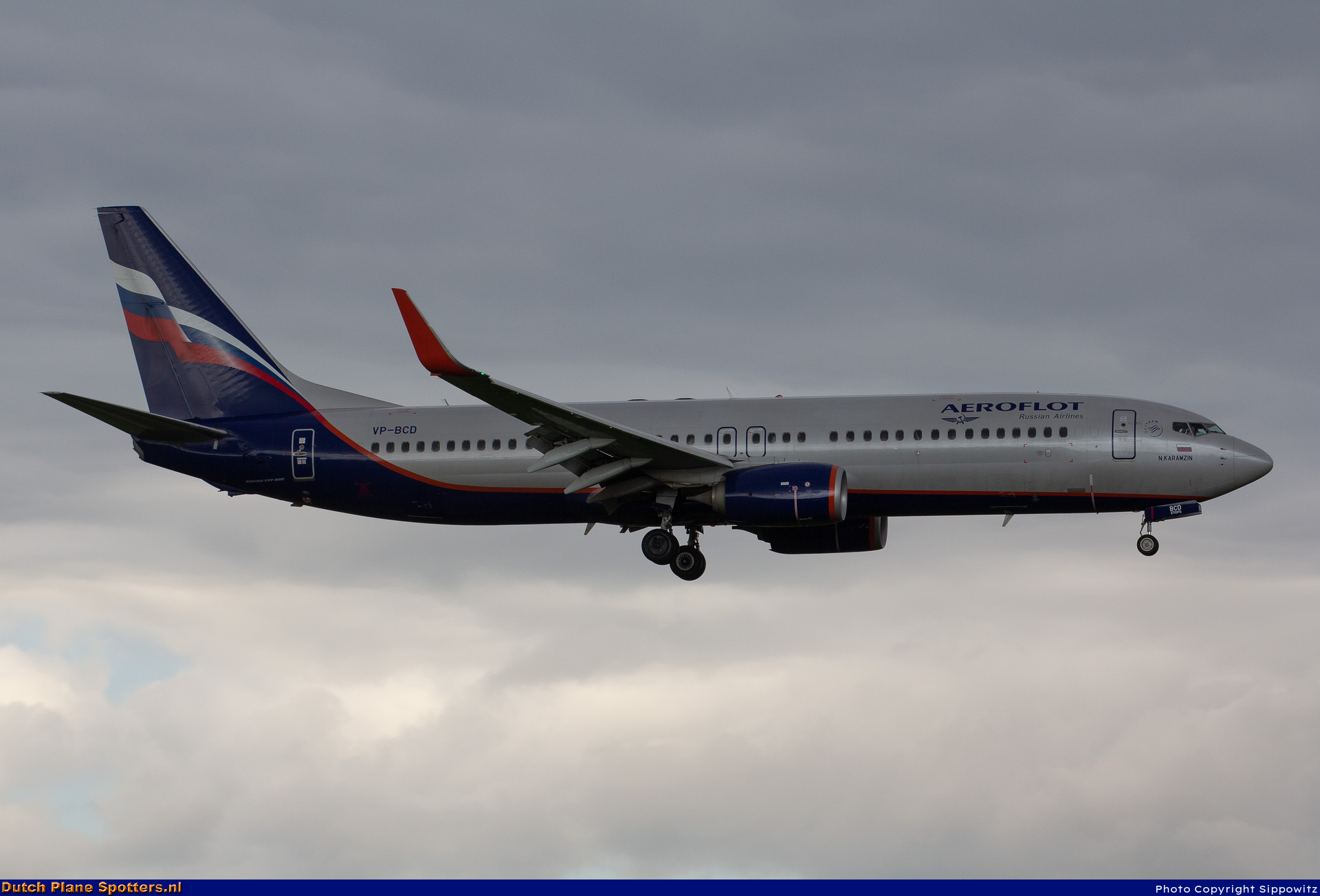 VP-BCD Boeing 737-800 Aeroflot - Russian Airlines by Sippowitz