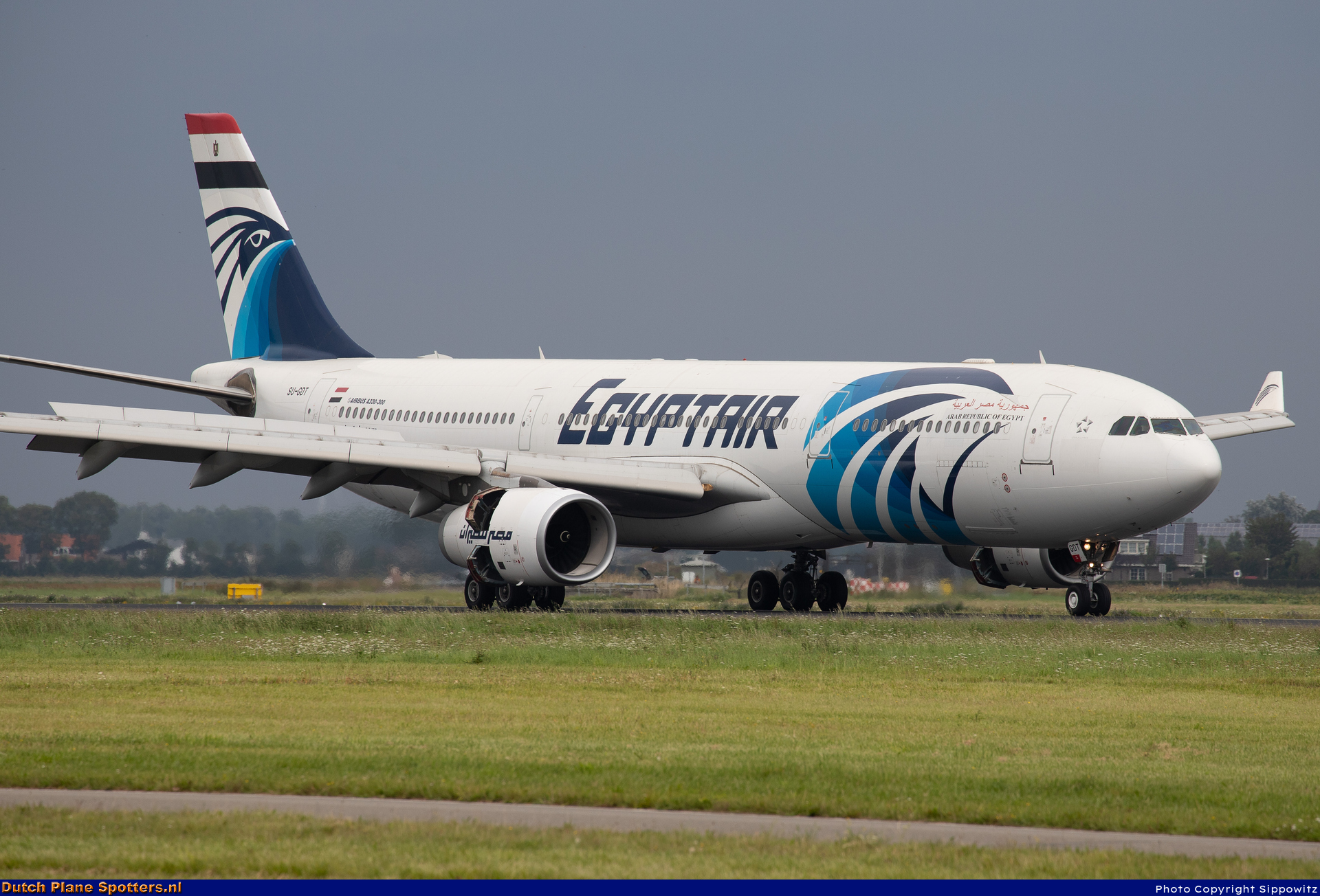 SU-GDT Airbus A330-300 Egypt Air by Sippowitz