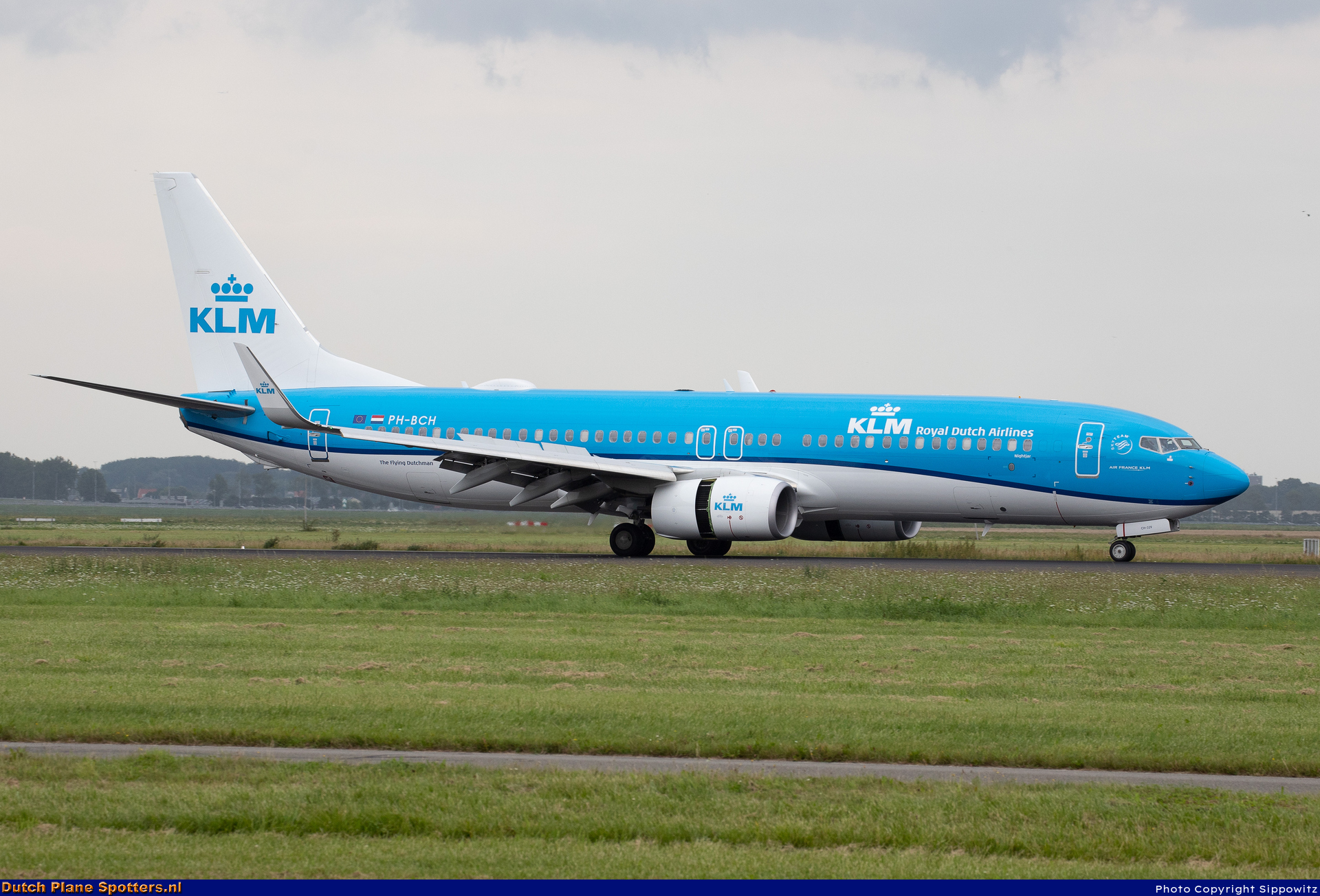PH-BCH Boeing 737-800 KLM Royal Dutch Airlines by Sippowitz