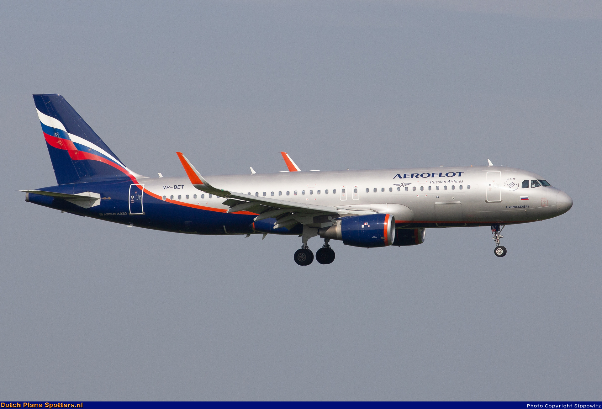 VP-BET Airbus A320 Aeroflot - Russian Airlines by Sippowitz