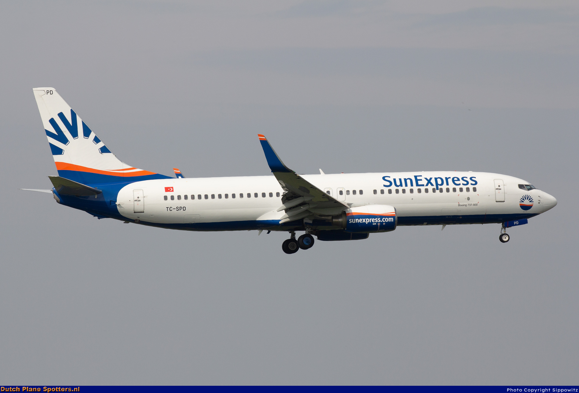 TC-SPD Boeing 737-800 SunExpress by Sippowitz