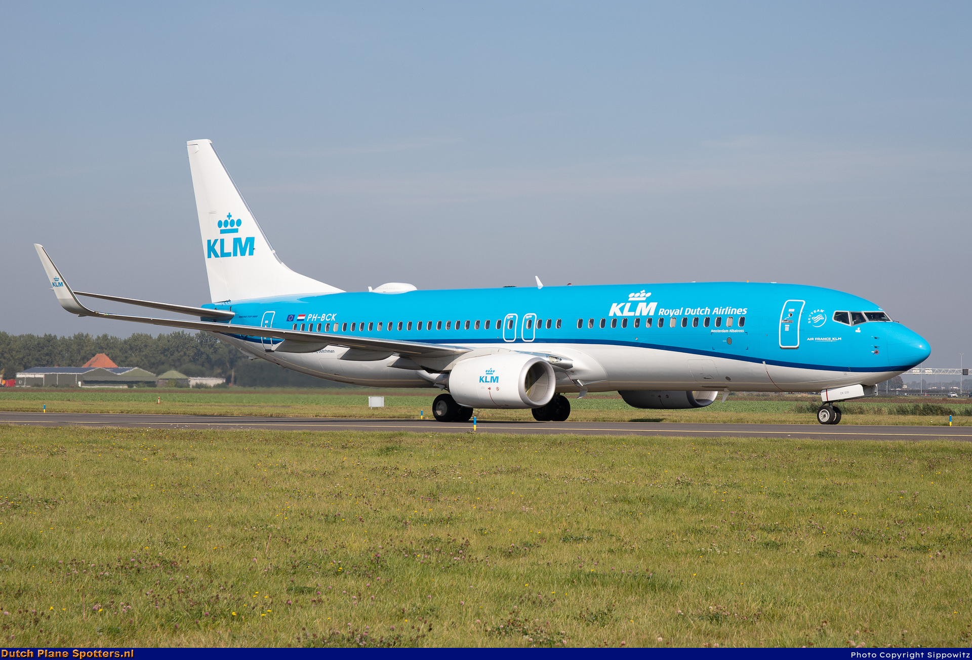 PH-BCK Boeing 737-800 KLM Royal Dutch Airlines by Sippowitz