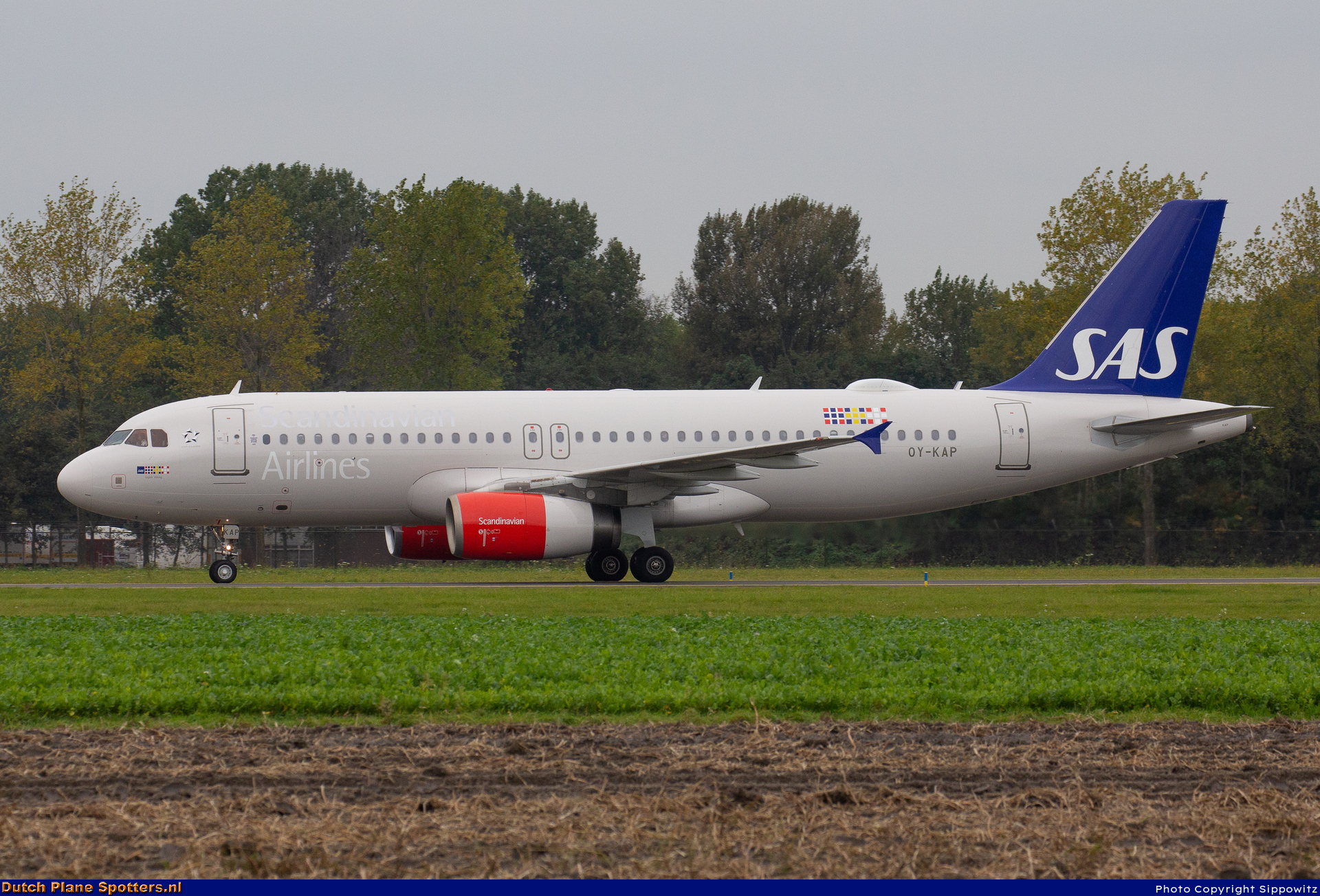 OY-KAP Airbus A320 SAS Scandinavian Airlines by Sippowitz