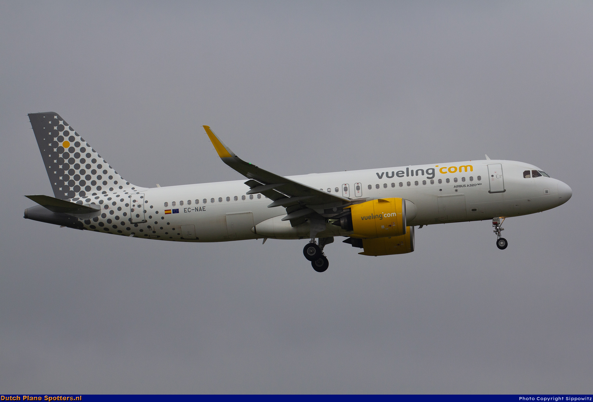 EC-NAE Airbus A320neo Vueling.com by Sippowitz