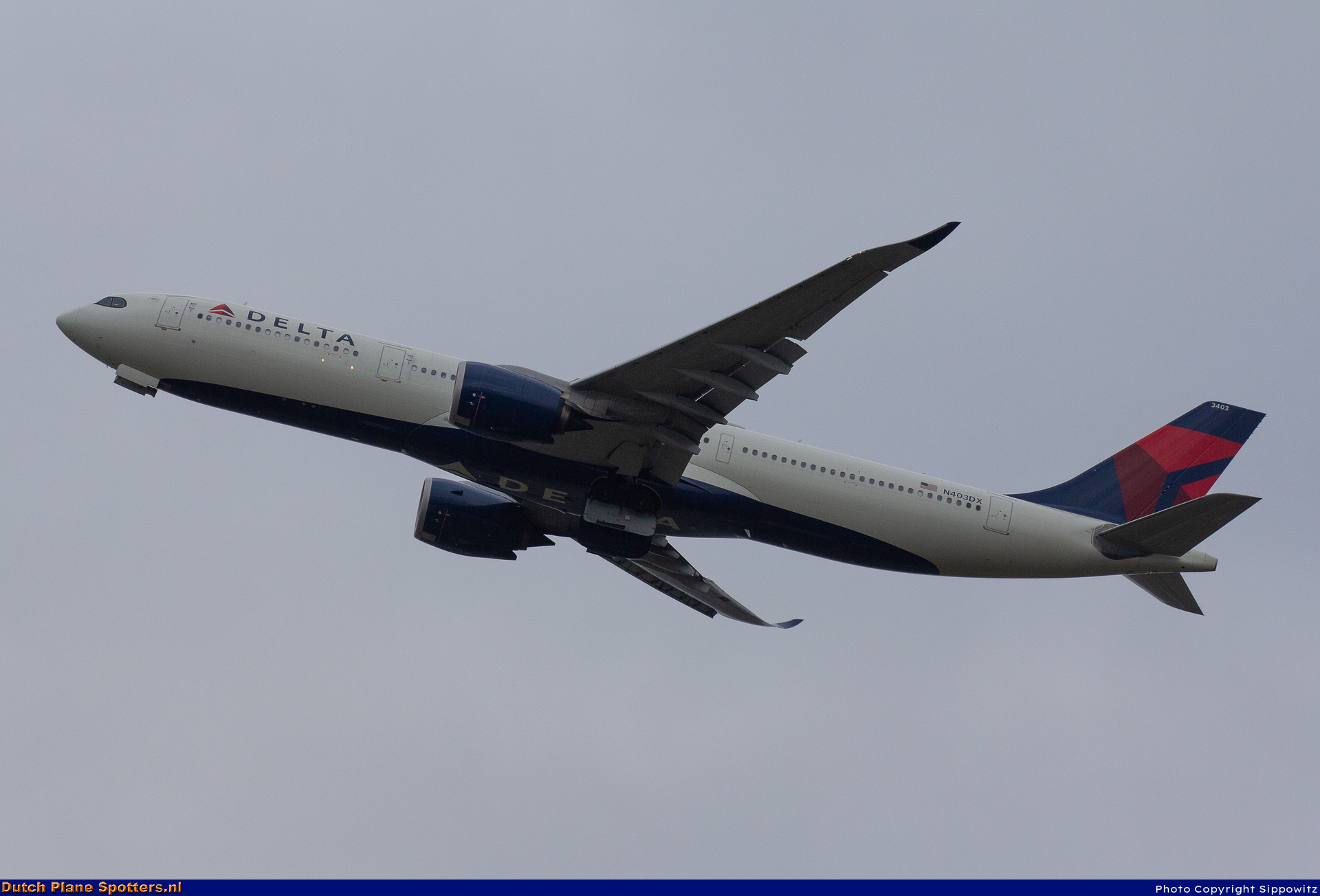 N403DX Airbus A330-900neo Delta Airlines by Sippowitz