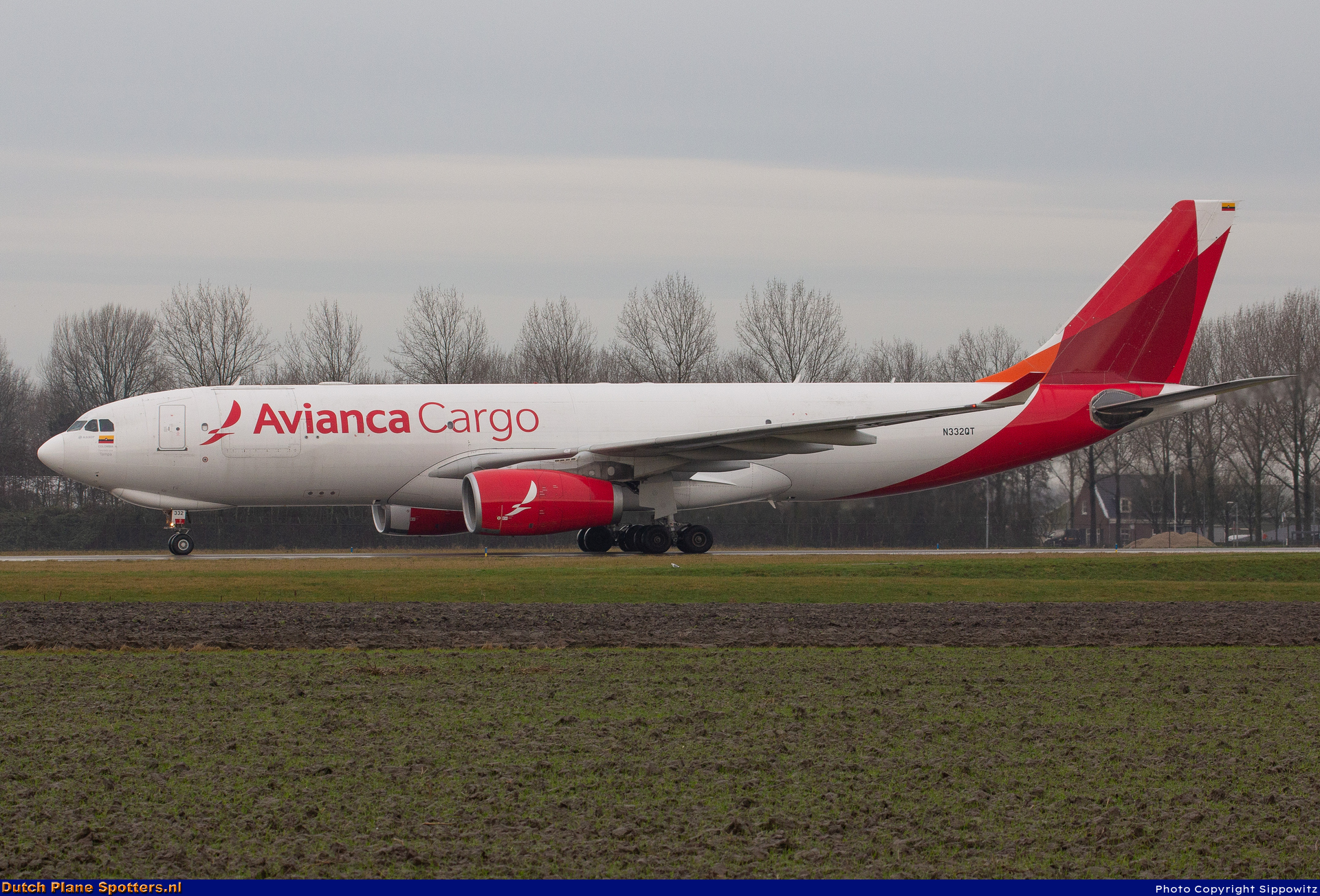 N332QT Airbus A330-200 Avianca Cargo by Sippowitz