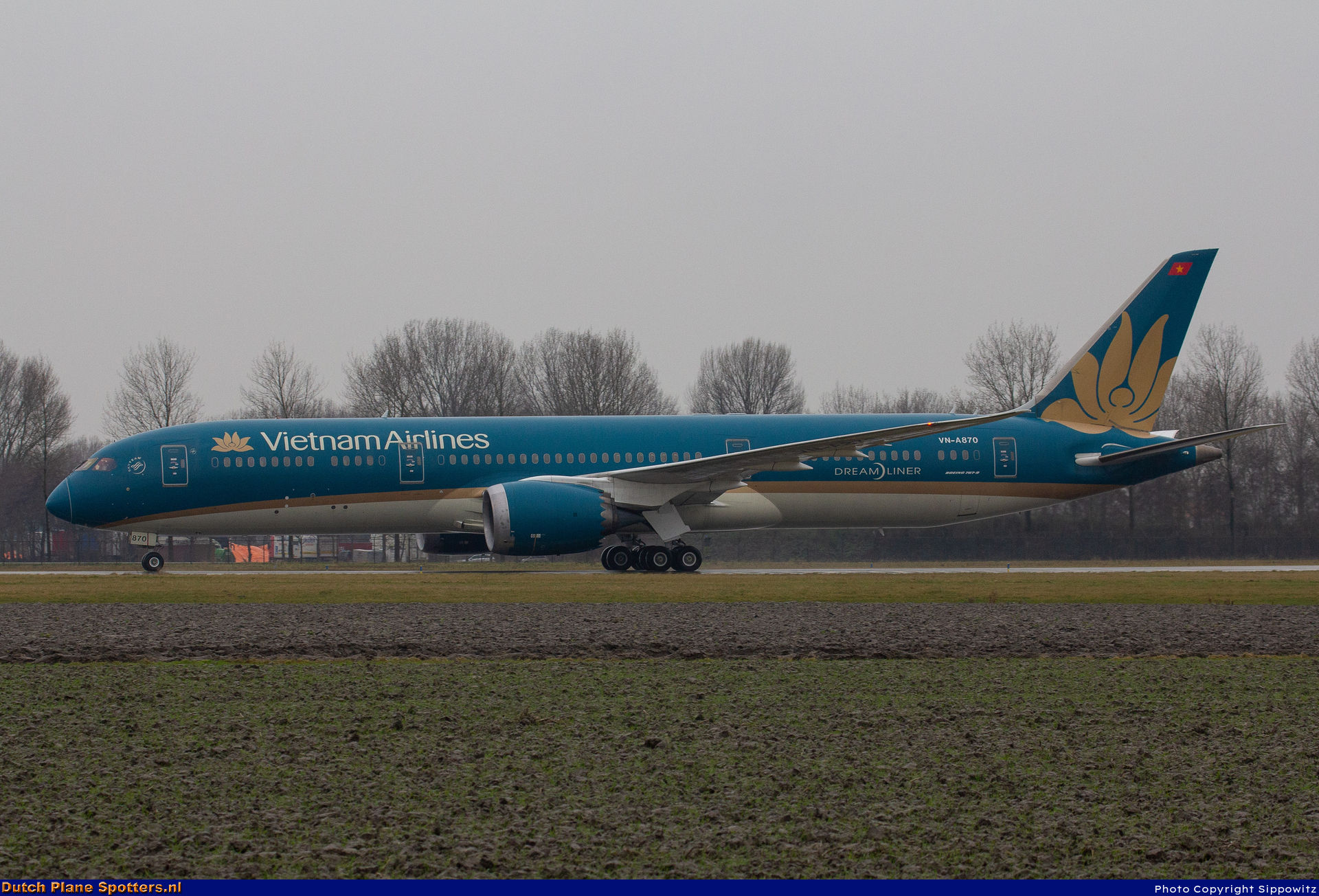 VN-A870 Boeing 787-9 Dreamliner Vietnam Airlines by Sippowitz