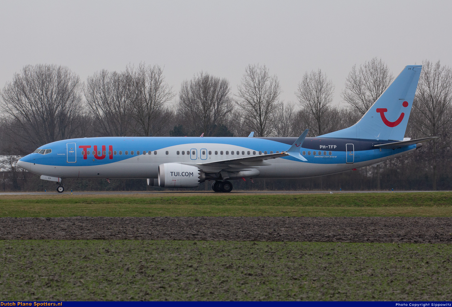 PH-TFP Boeing 737 MAX 8 TUI Airlines Netherlands by Sippowitz