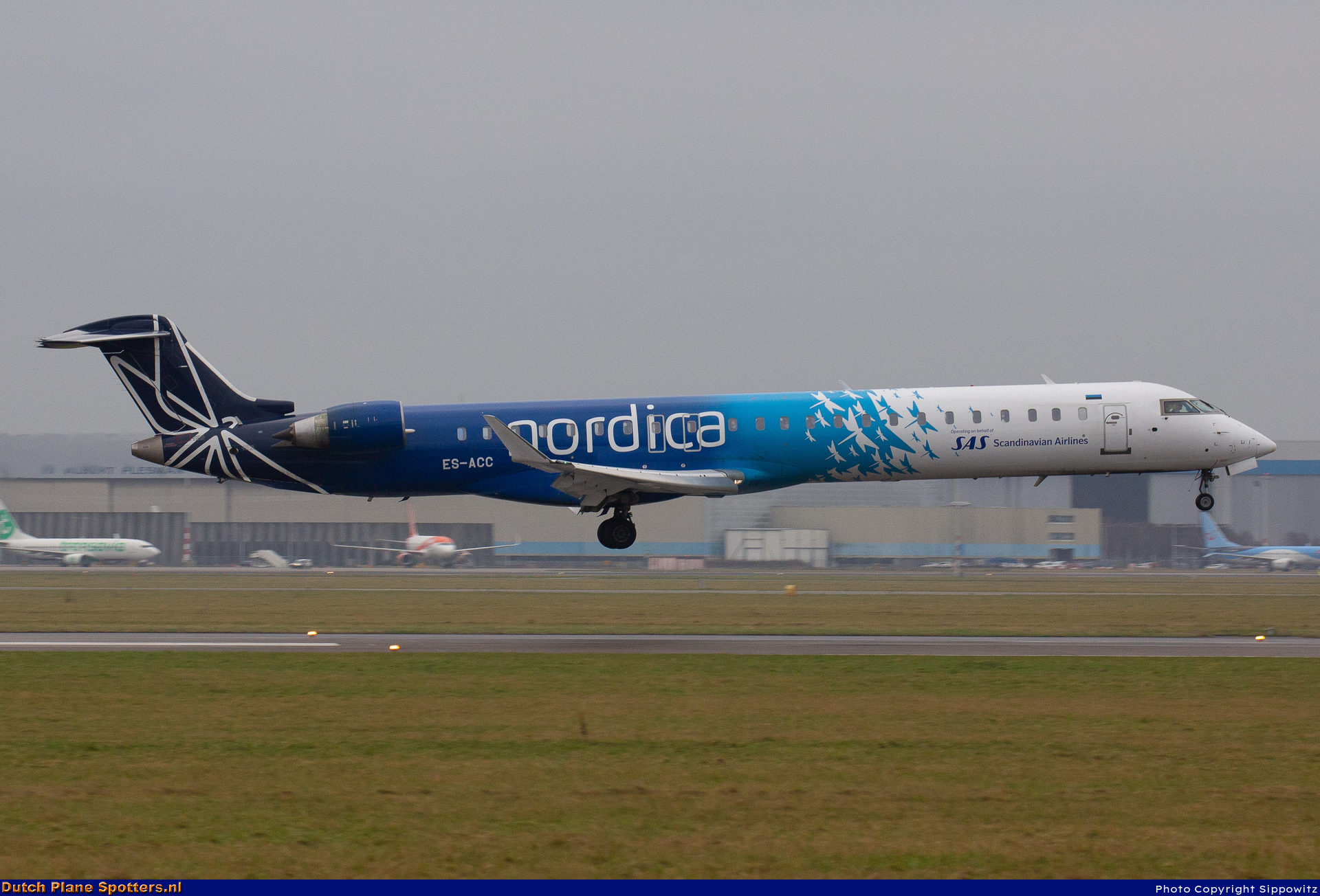 ES-ACC Bombardier Canadair CRJ900 Xfly (Nordica) by Sippowitz